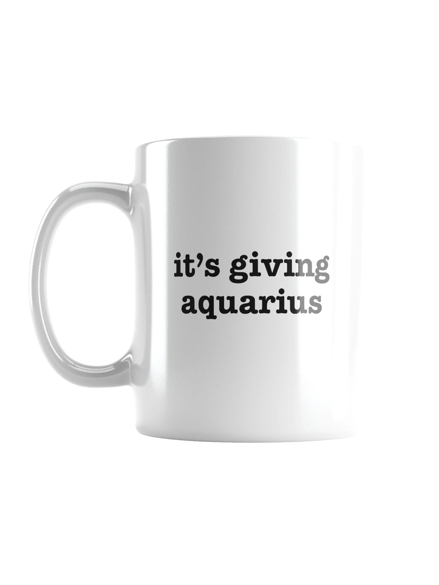 it's giving aquarius Mug product image (1)