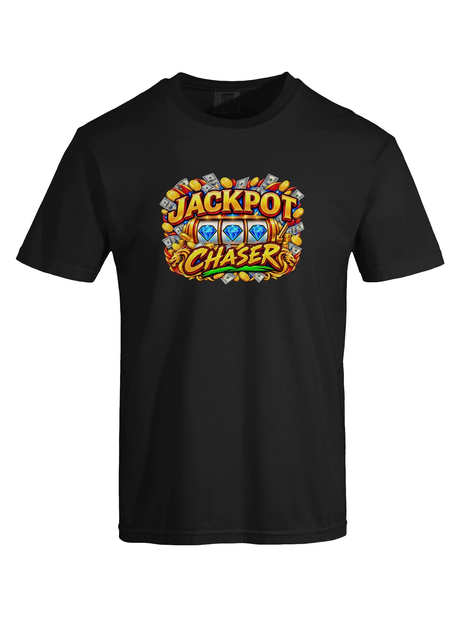Jackpot Chaser - Comfort Colors Garment-Dyed Heavyweight T-Shirt product image (5)