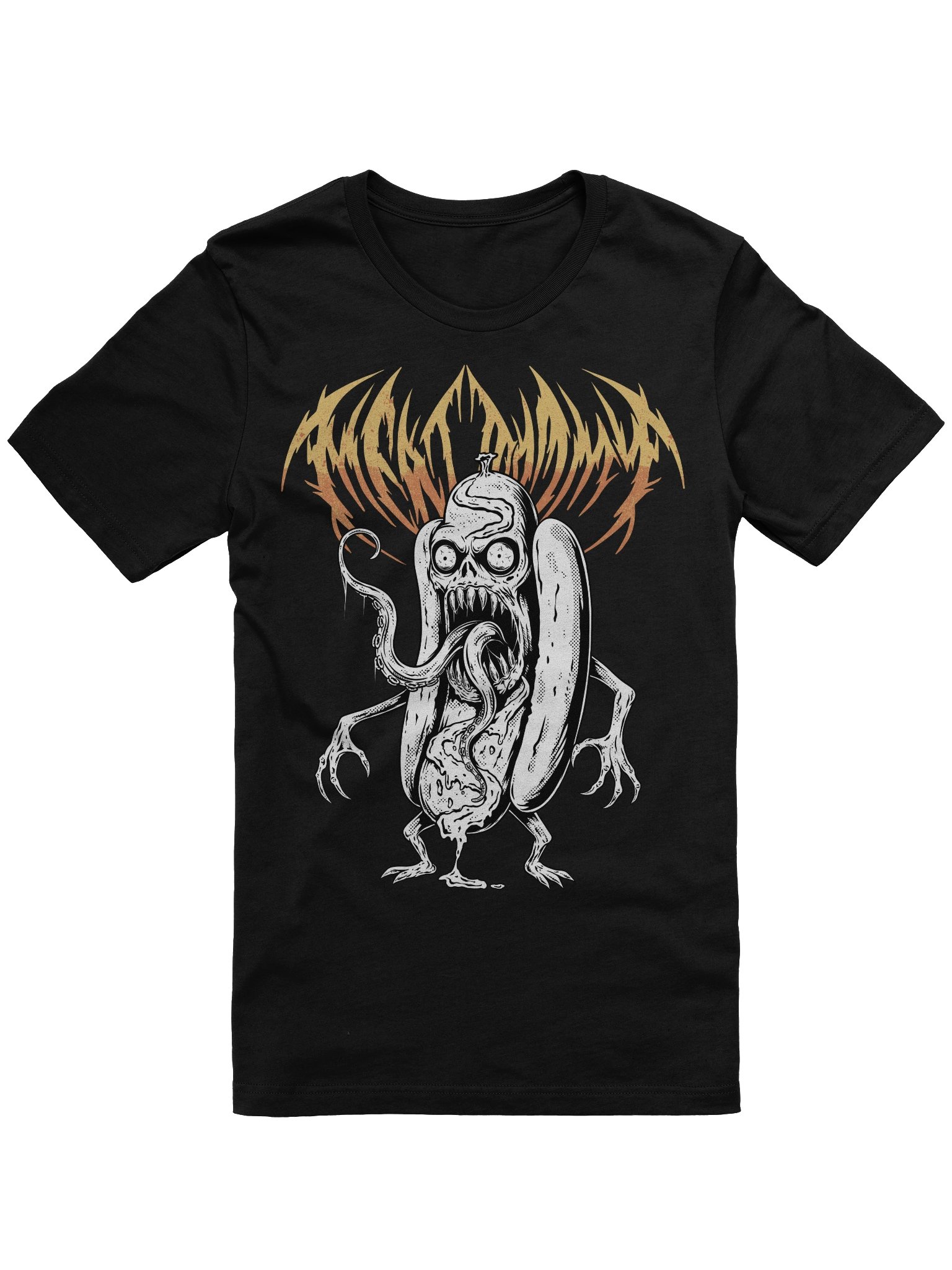 Metal Monster Dog Unisex Soft T-Shirt product image (2)