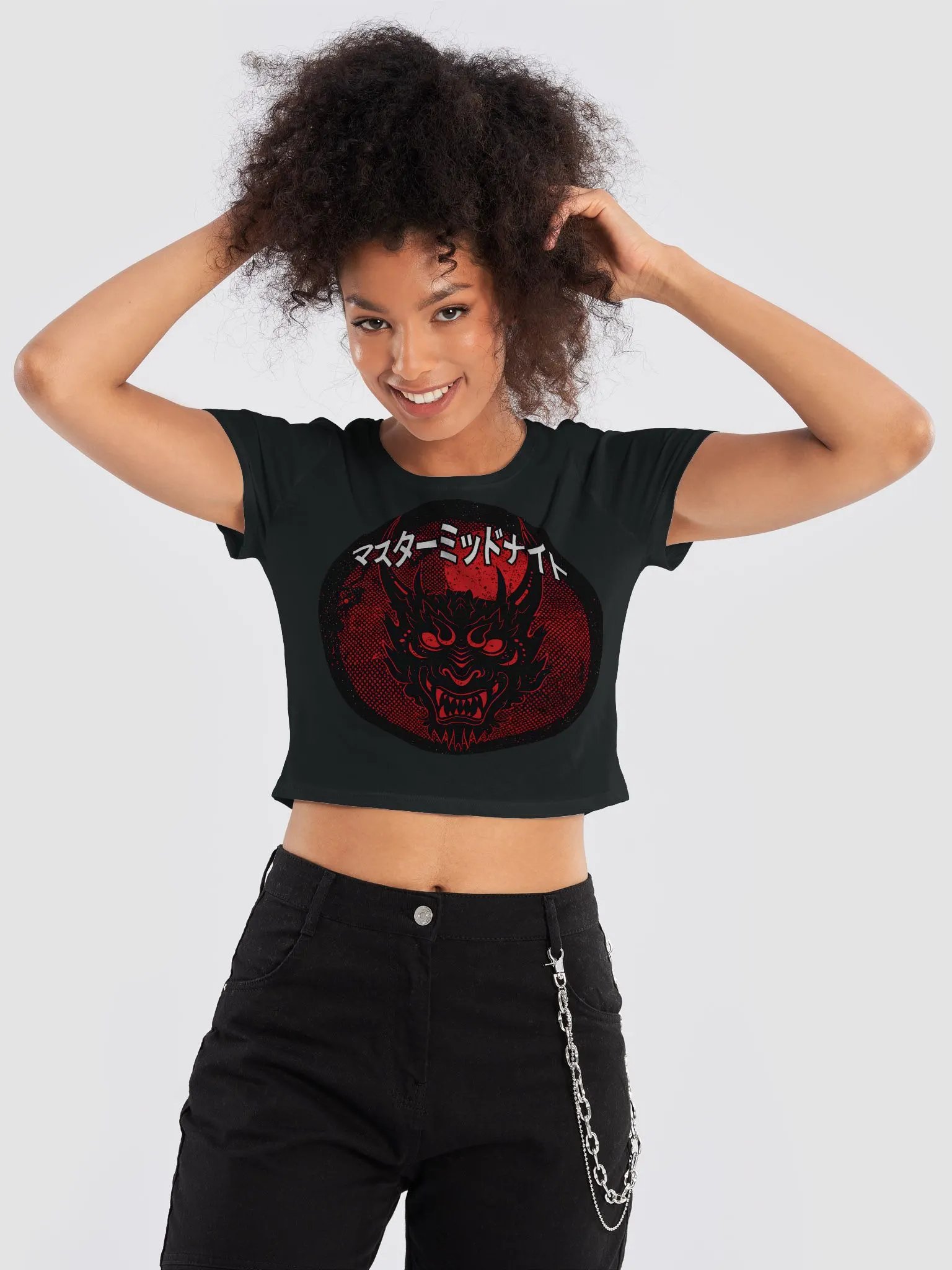 Midnight Oni Crop Tee product image (9)
