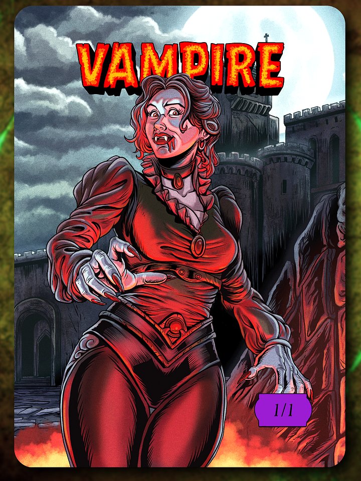 Vampire 1/1 Full Art Token product image (1)