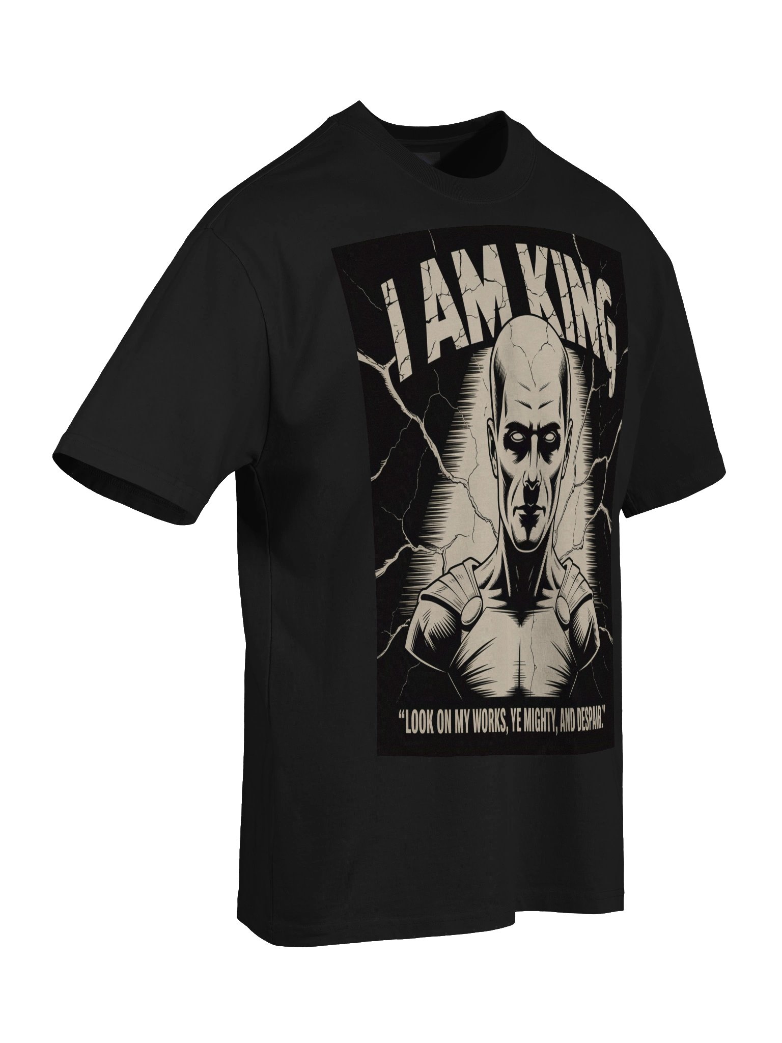 I Am King: Ozymandias Inspired Oversized Faded T-Shirt product image (8)
