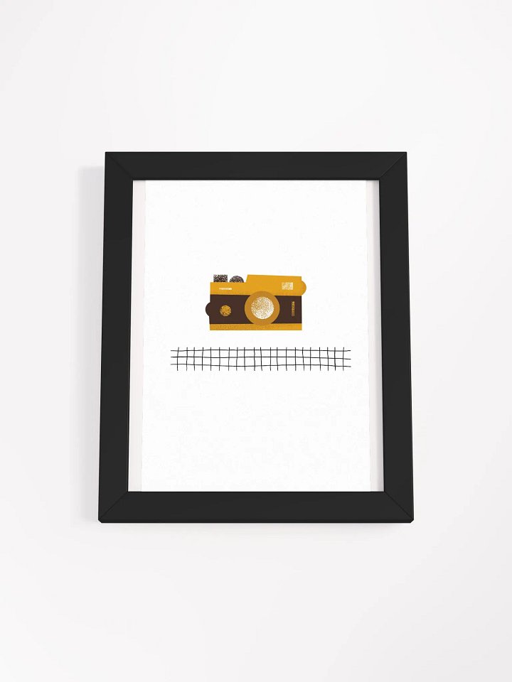 Vintage Camera Grid Art Print product image (7)