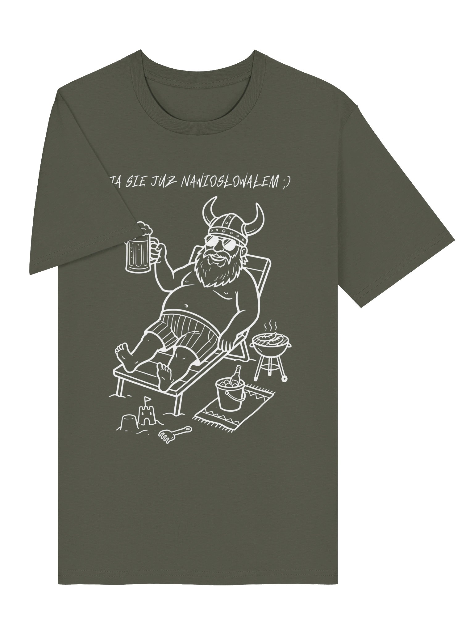 Ja się już nawiosłowałem - unisex t-shirt z bawełny organicznej product image (53)