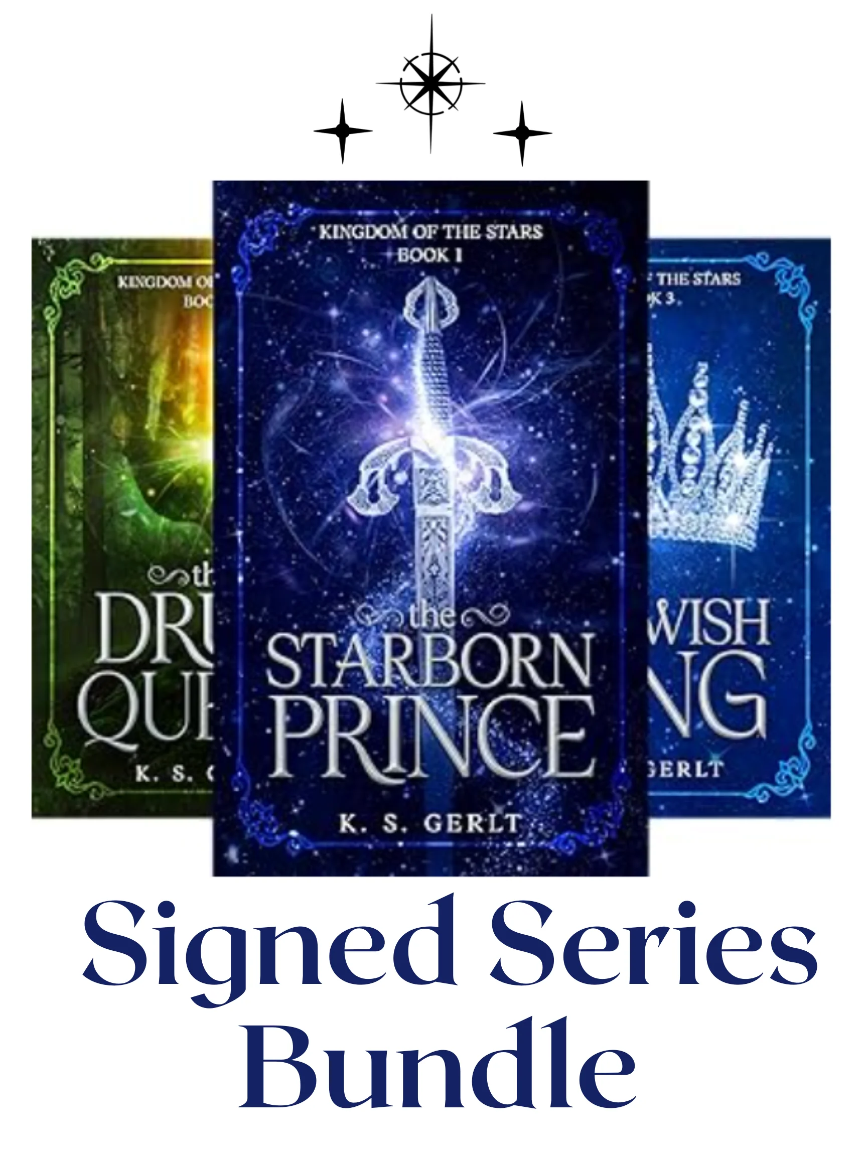 The Kingdom of the Stars Series Signed Paperback Bundle product image (1)