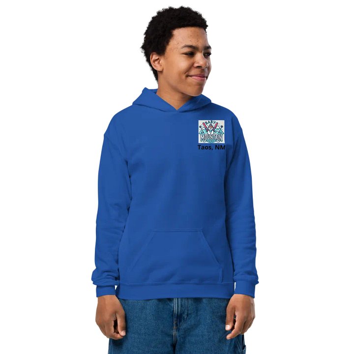 Snowman Slope Youth Hoodie - Taos, NM product image (6)