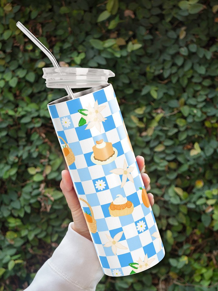 Oranges and Sweets Pattern Stainless Steel Tumbler product image (1)