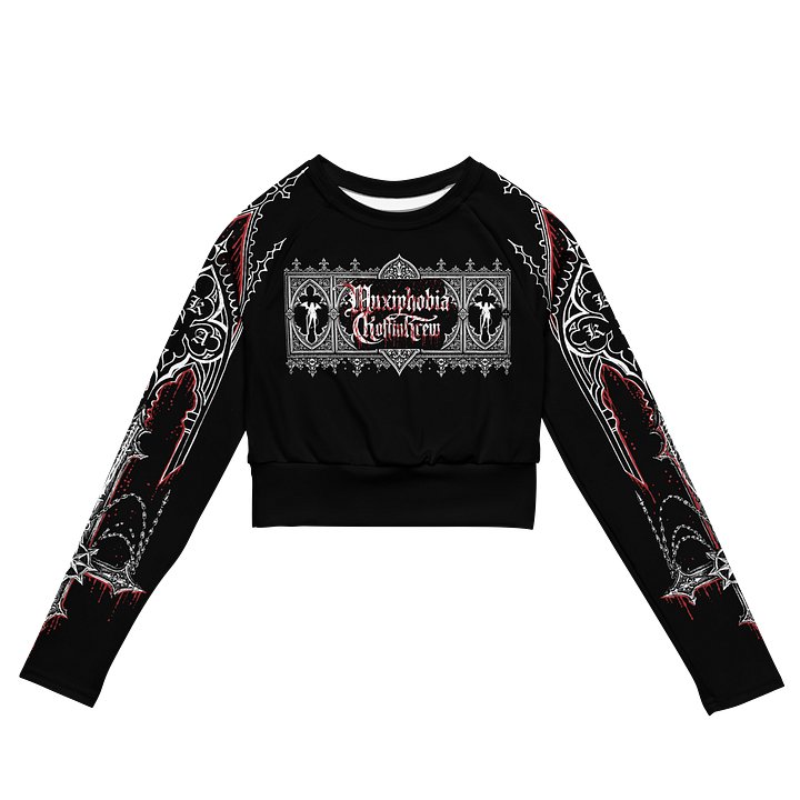 MuxiPhobia L/S Crop Top product image (1)
