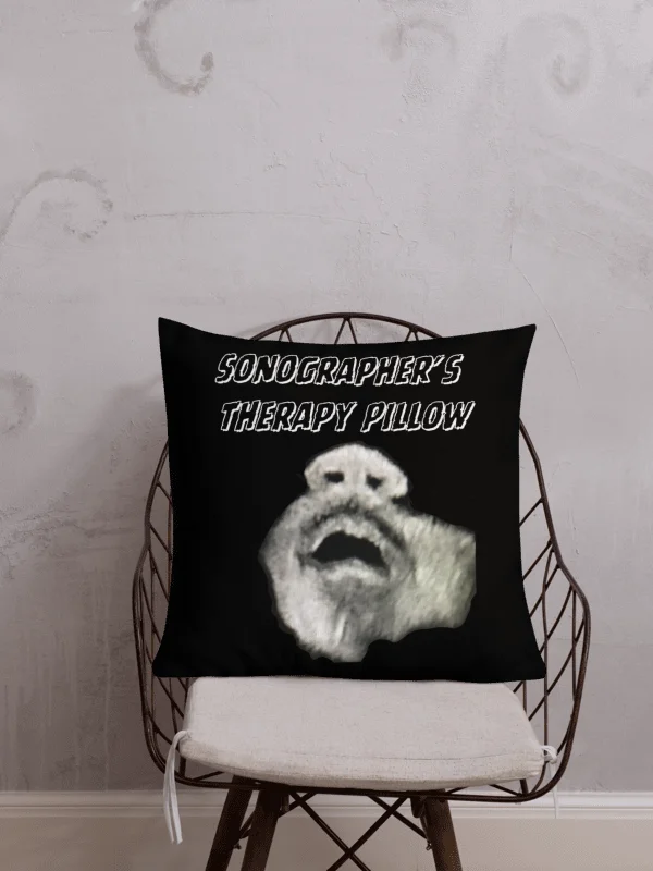 Sonographer's Therapy Premium Pillow product image (2)