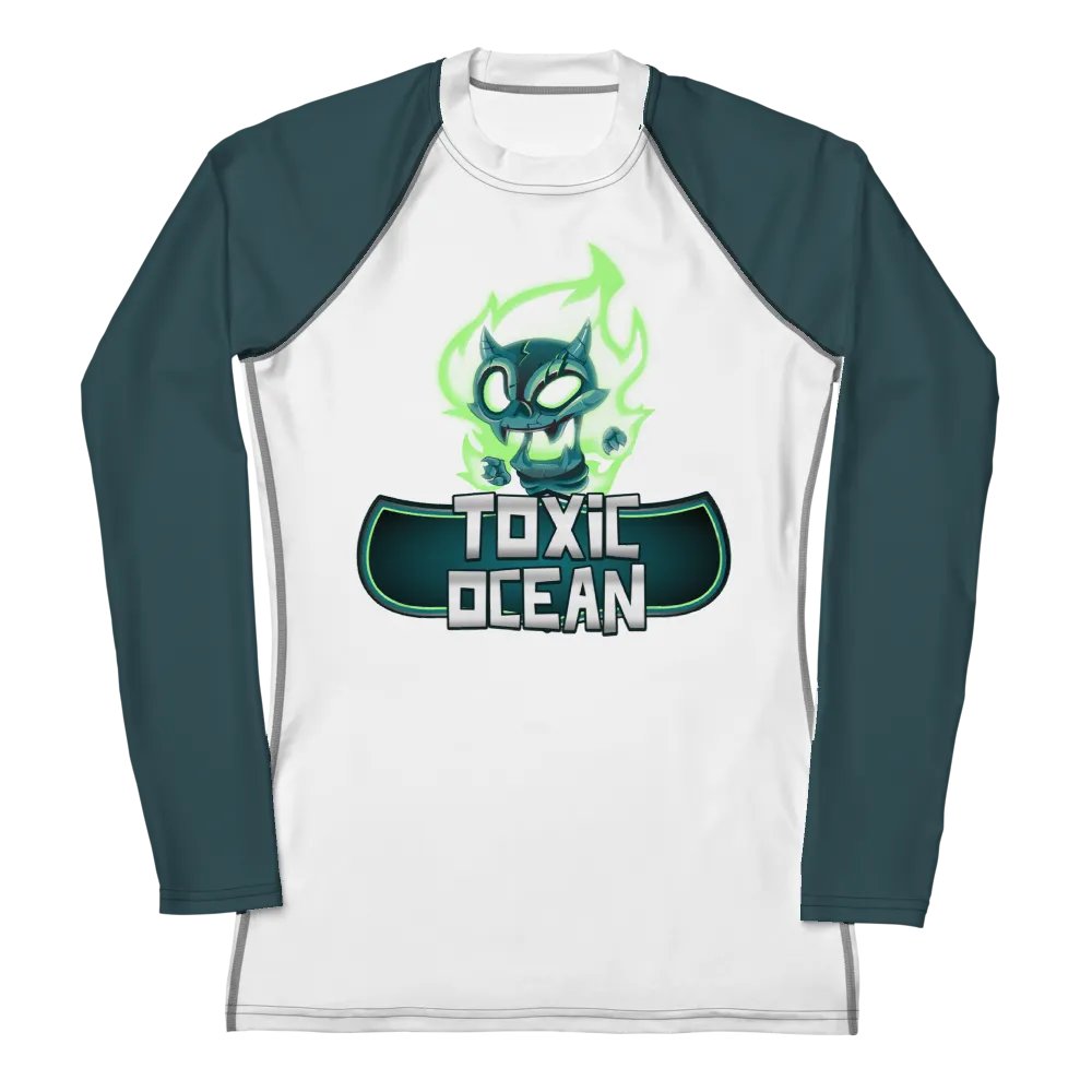 Toxic Ocean Women's Rash Guard product image (5)