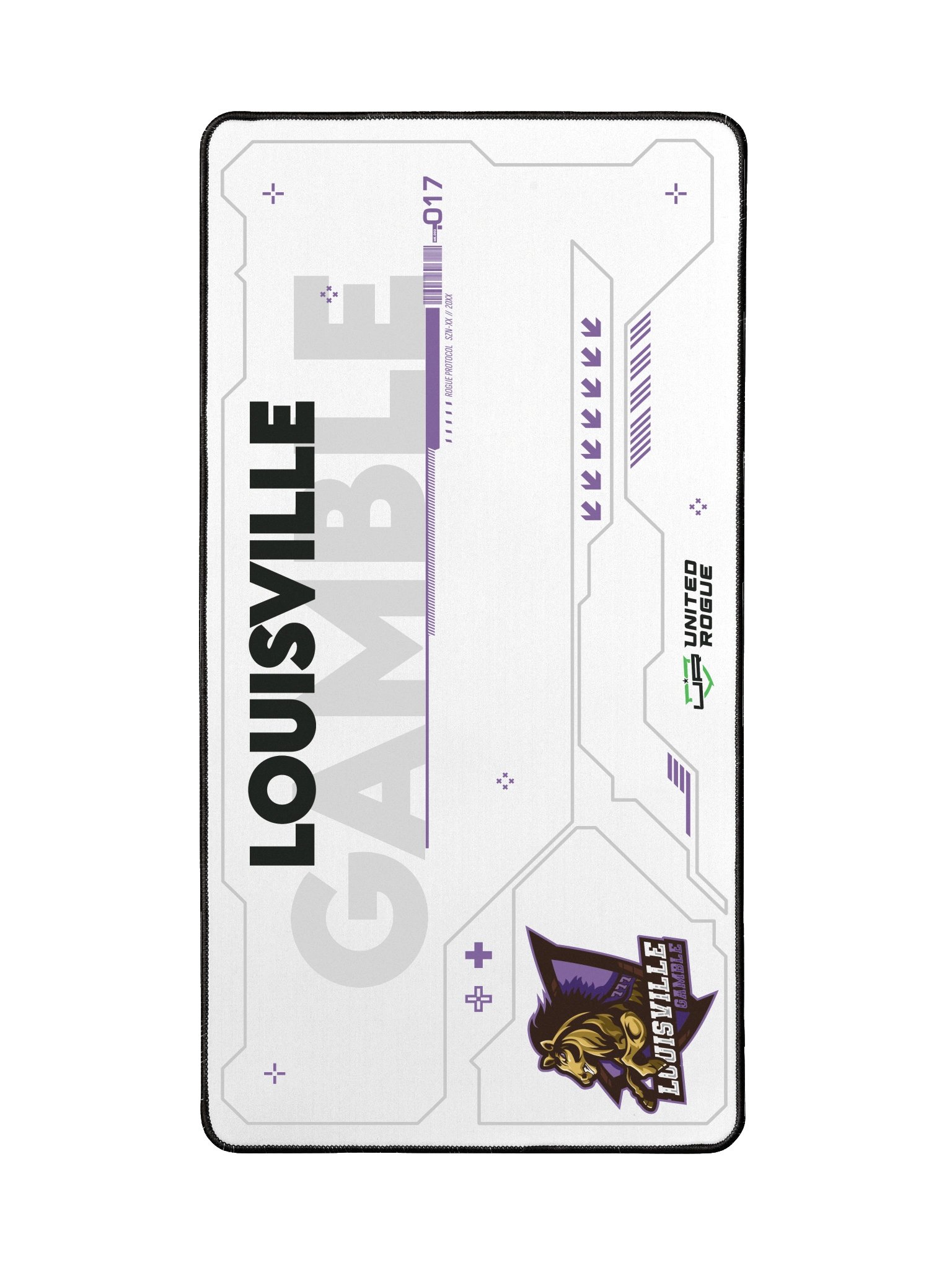Louisville Gamble White Desk Mat product image (2)