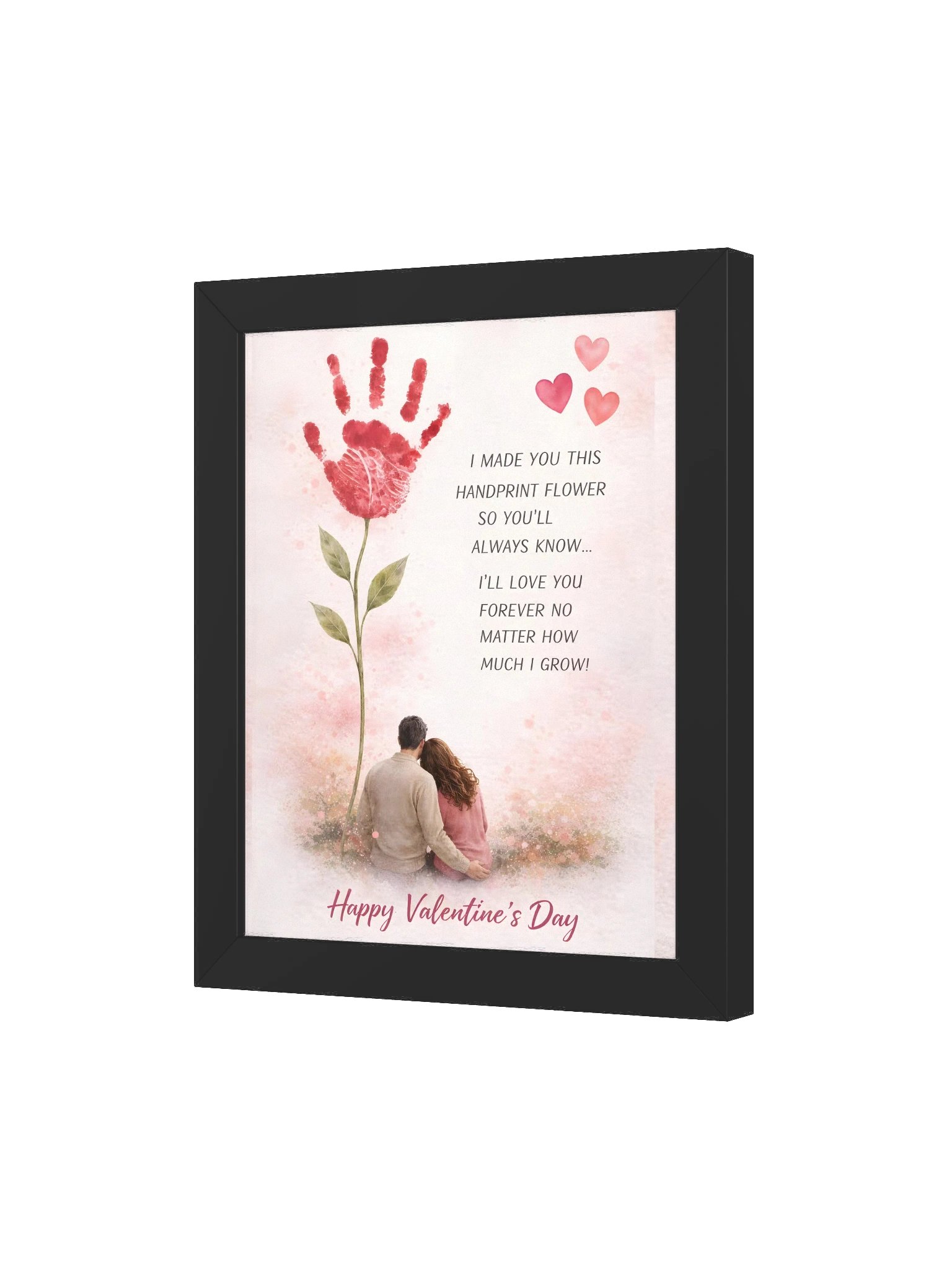Forever Love Handprint Flower – Timeless Valentine’s Day Wall Art product image (51)