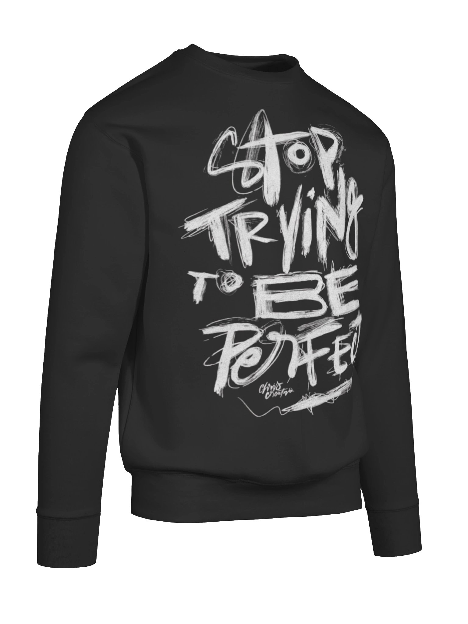 stop trying to be perfect premium sweatshirt product image (46)