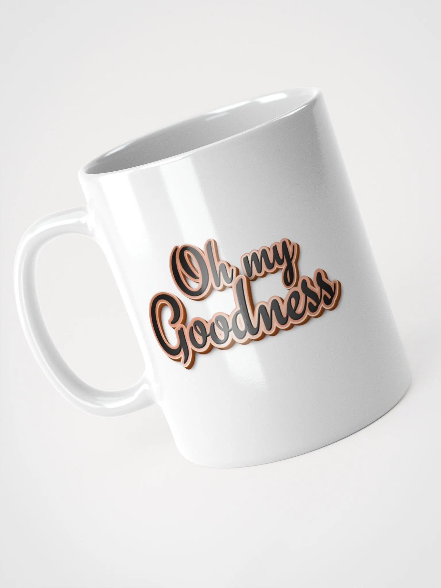 Oh My Goodness 3D Script Mug product image (7)