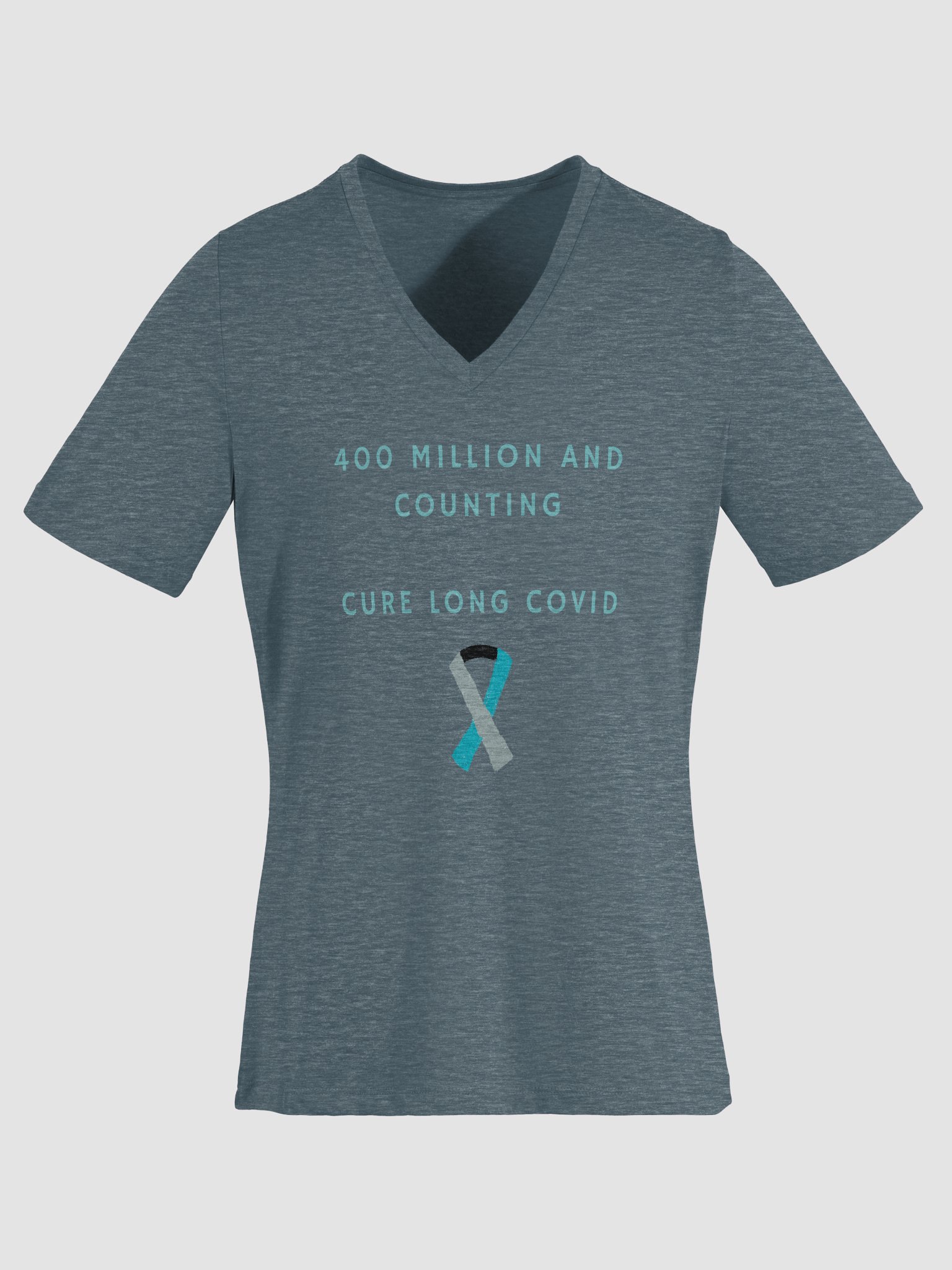 400 Million And Counting Relaxed V-Neck Tee product image (6)