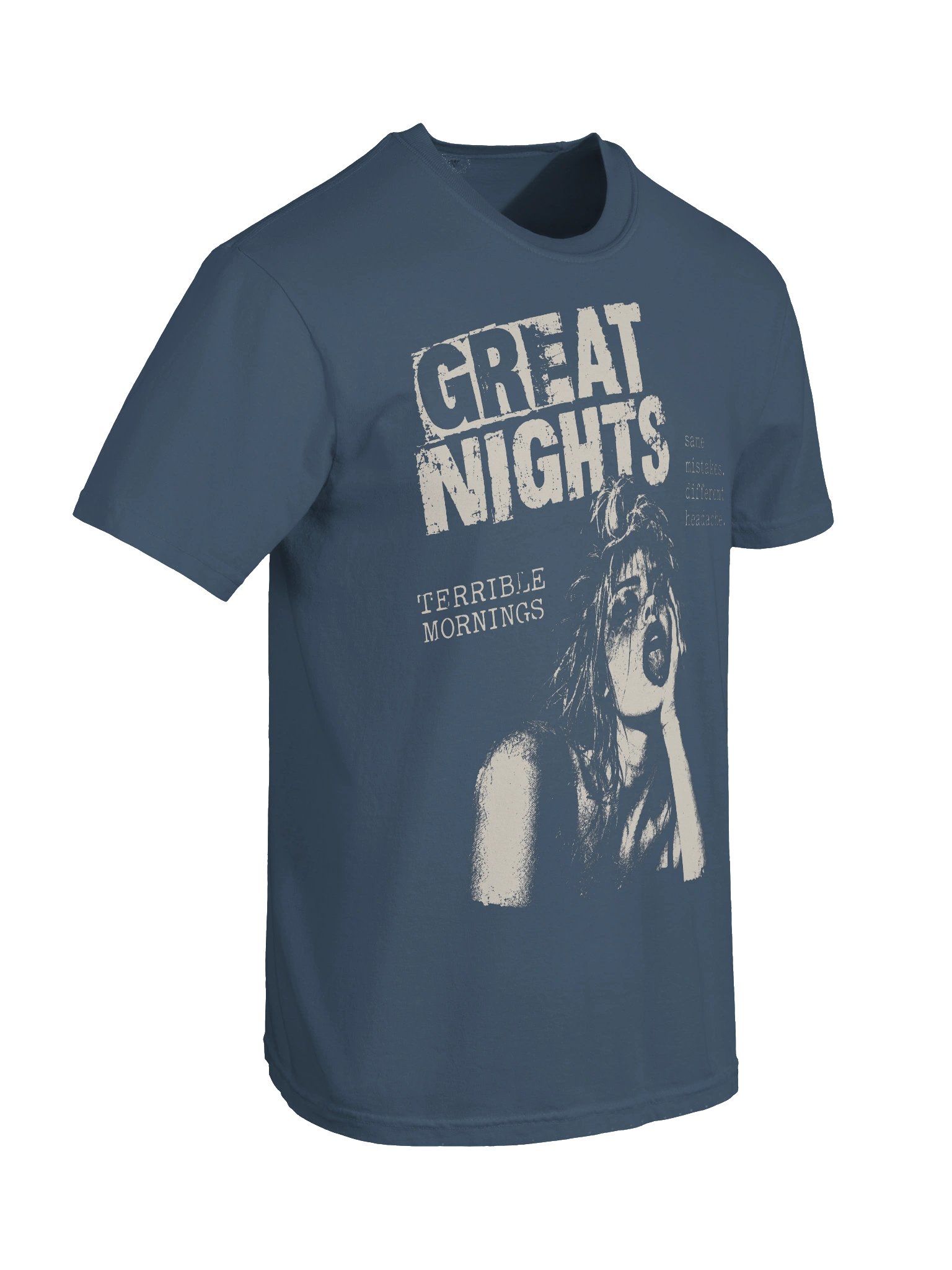 Great Nights Heavyweight Vintage Graphic Tee product image (6)