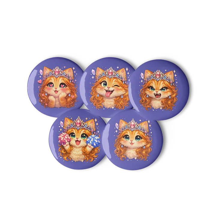 Kingdom Princess Pin Buttons Set product image (1)