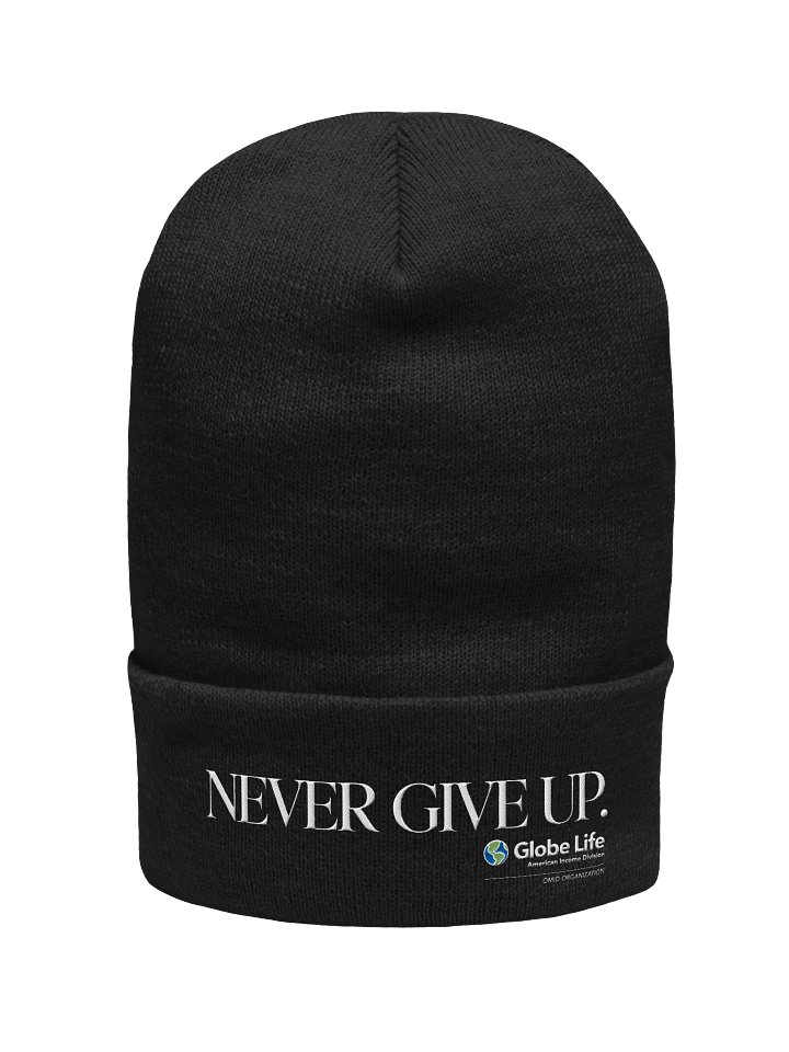 OMID “Never Give Up.” Beanie – Stay Relentless product image (1)