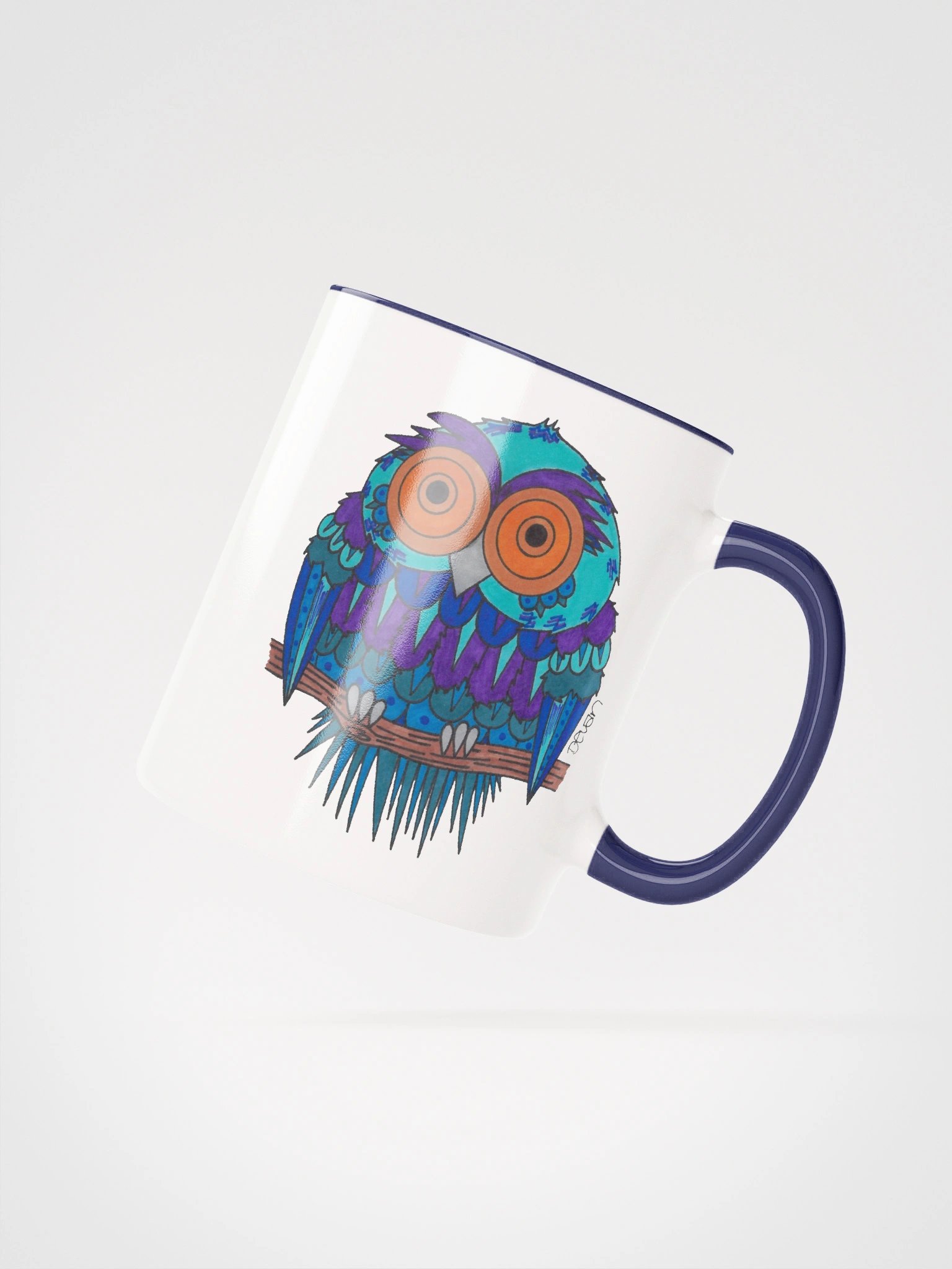 Cousins Owl: Rain Mug product image (2)