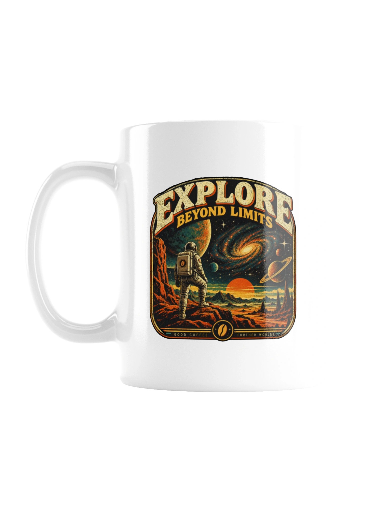 Explore Beyond Limits – Coffee Mug product image (3)