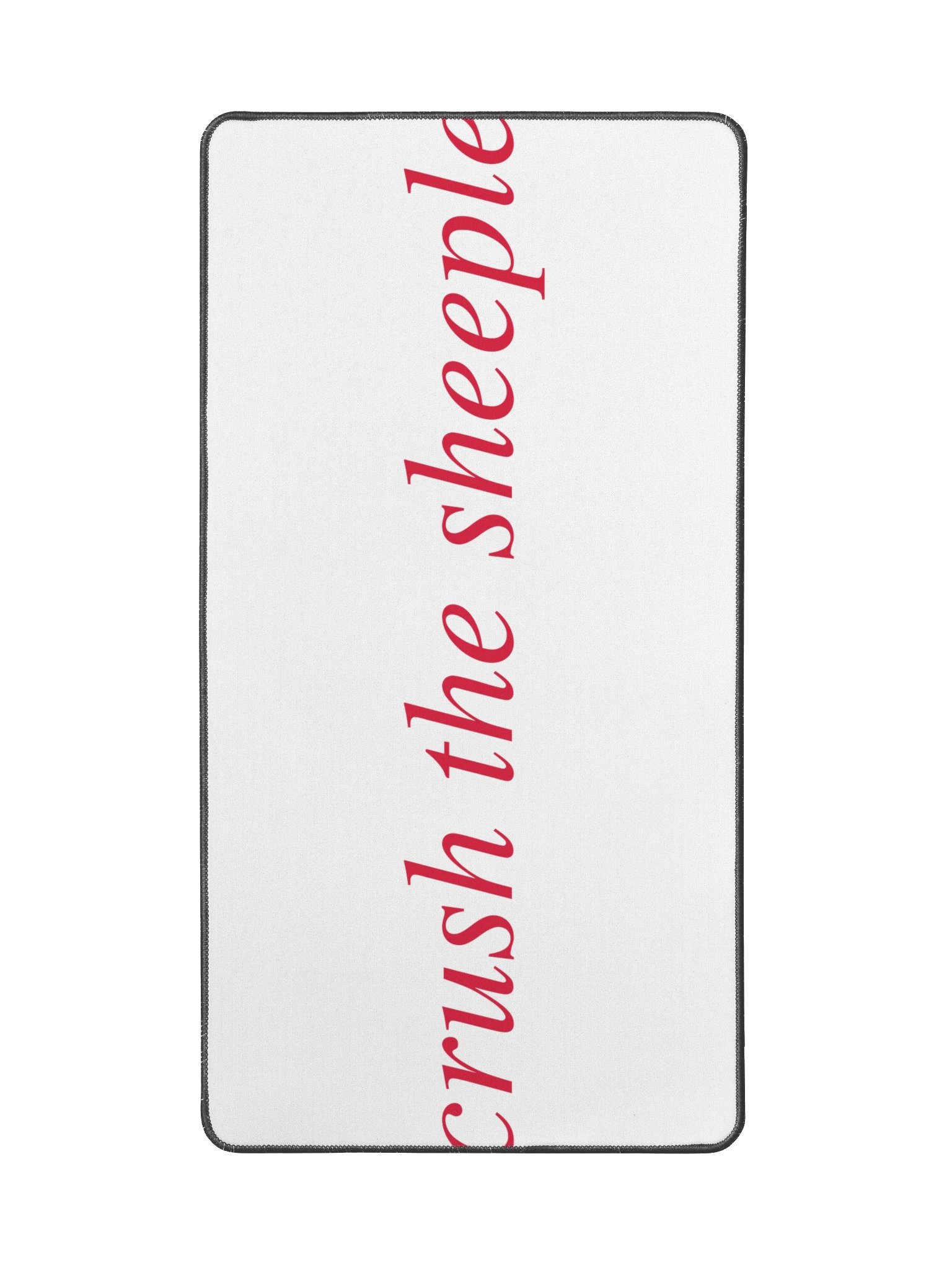 No ShopCo Desk Mat - Red on White product image (2)