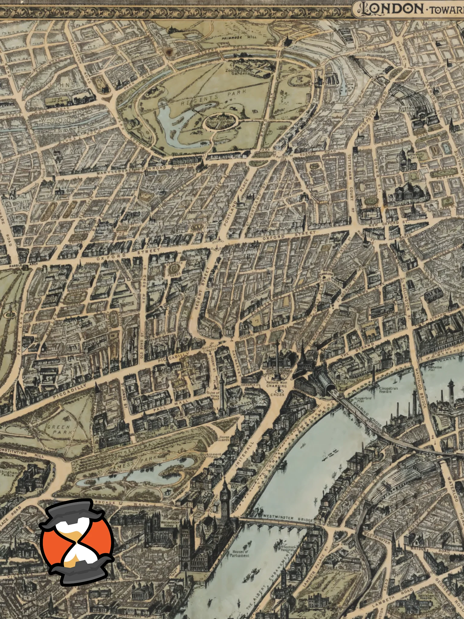 London 1892 (Canvas Print) product image (3)