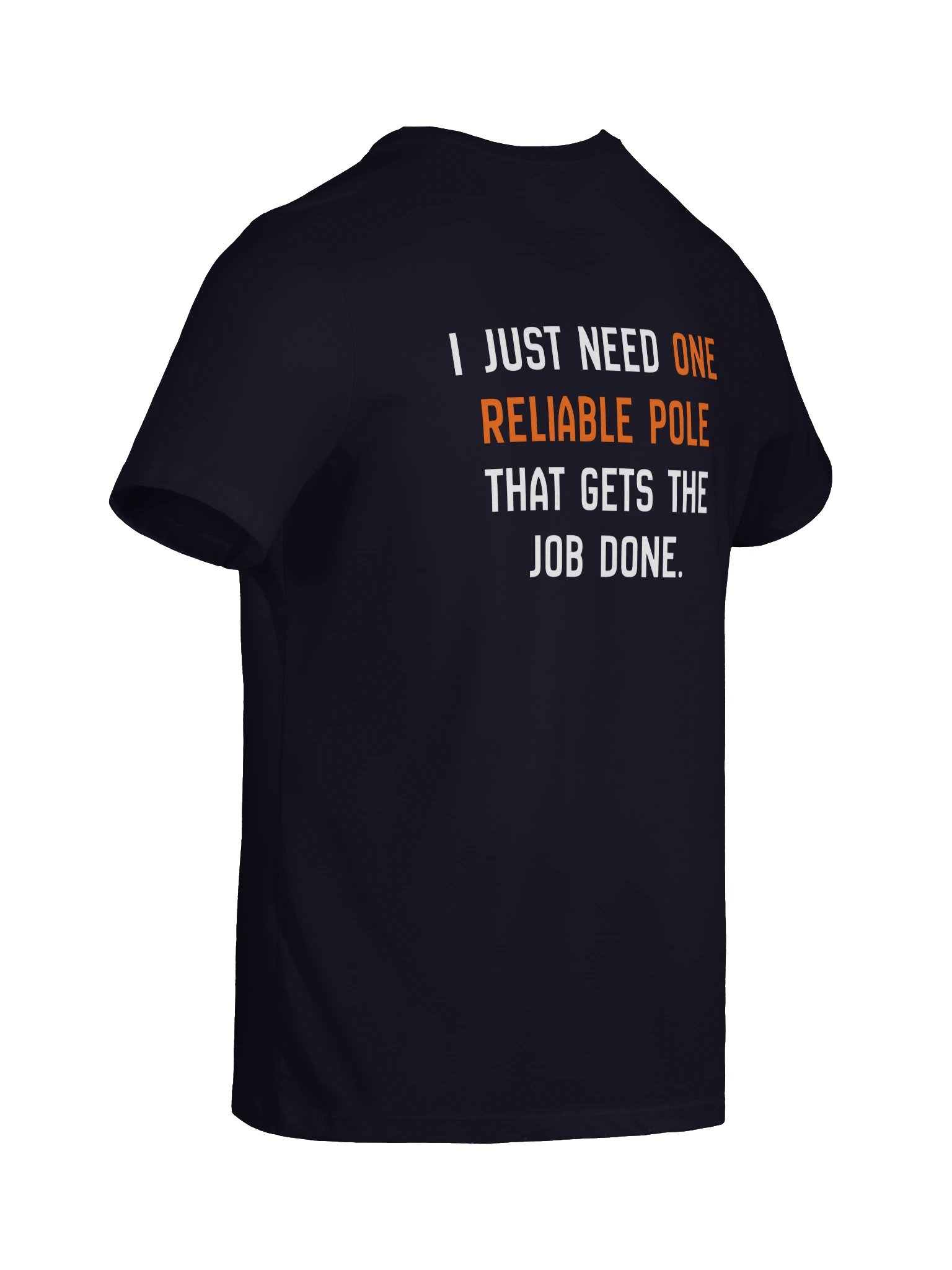 One Reliable Pole Women's Relaxed Tee (Navy) product image (10)