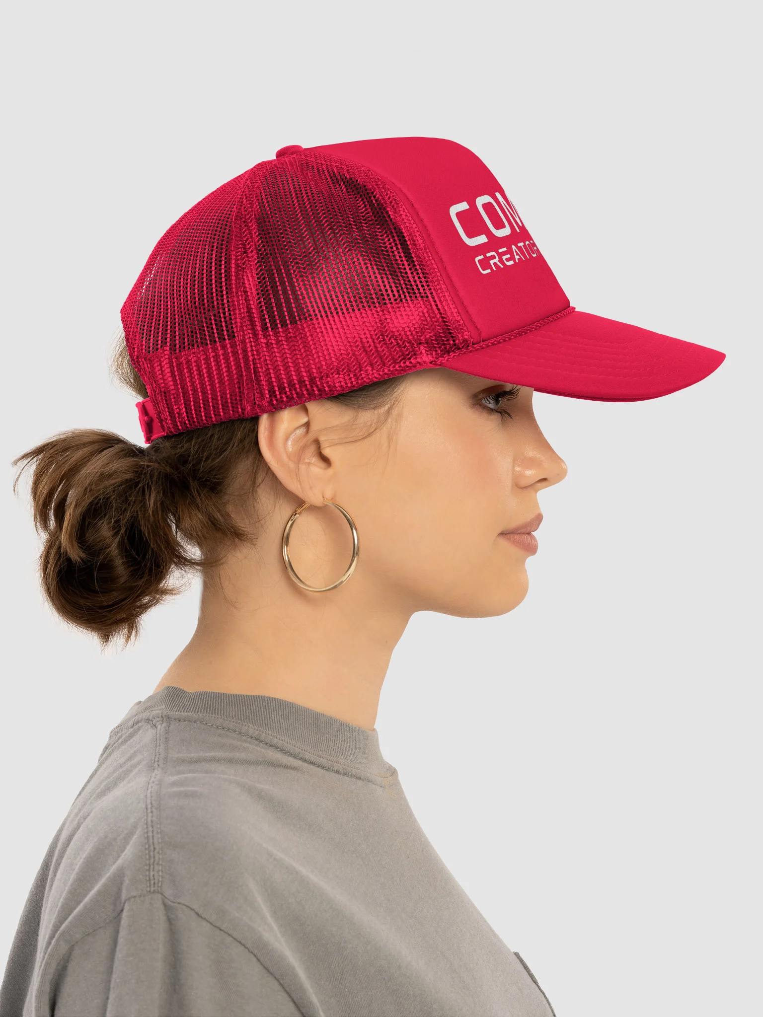 Combat Creators Bureau Foam Trucker Hat product image (8)
