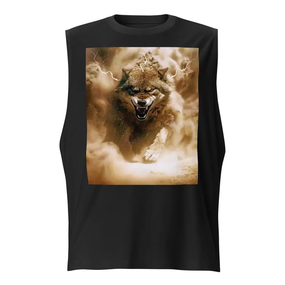 Thunderous Storm Wolf Muscle Top product image (1)