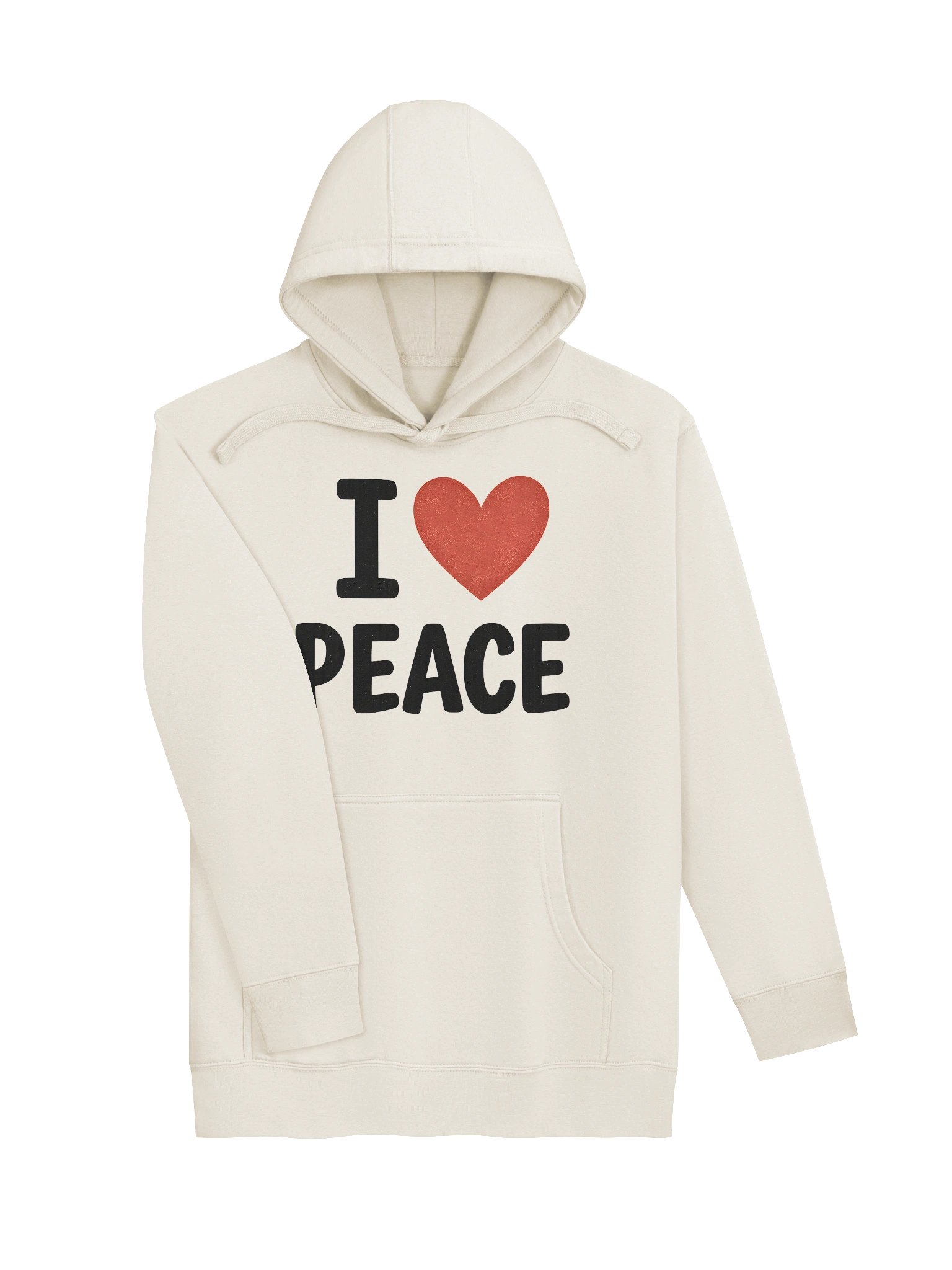 I Love Peace Hoodie product image (3)