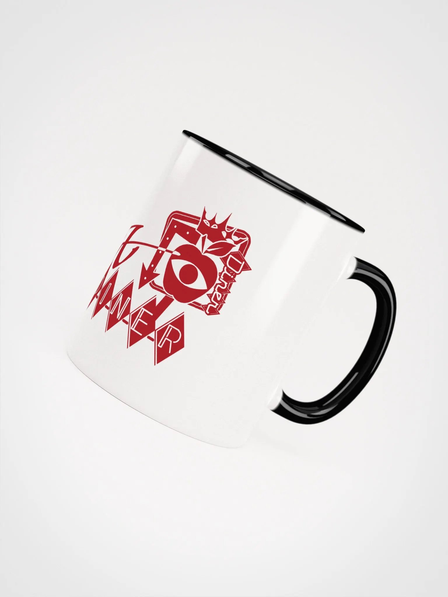 King Apple Diner (Red) ✦ Ceramic Mug with Color Inside product image (29)