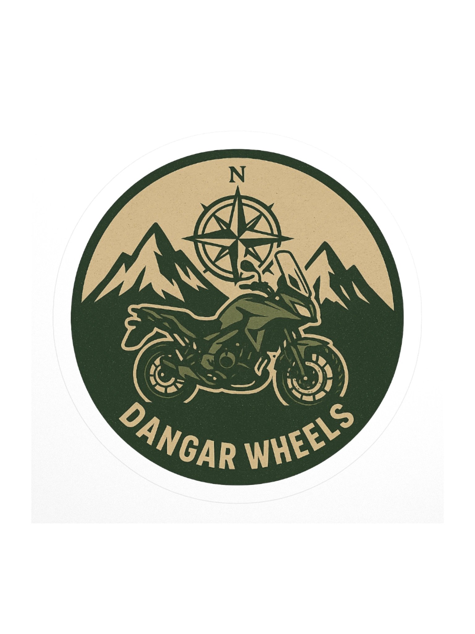 Dangar Wheels Sticker product image (1)