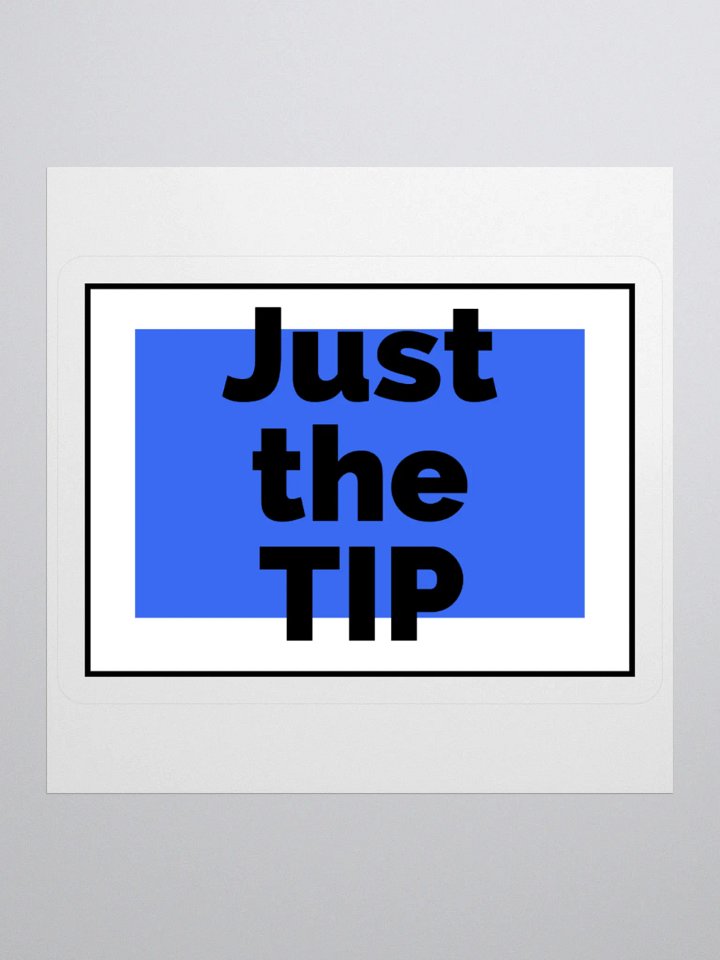 Just the tip sticker product image (1)