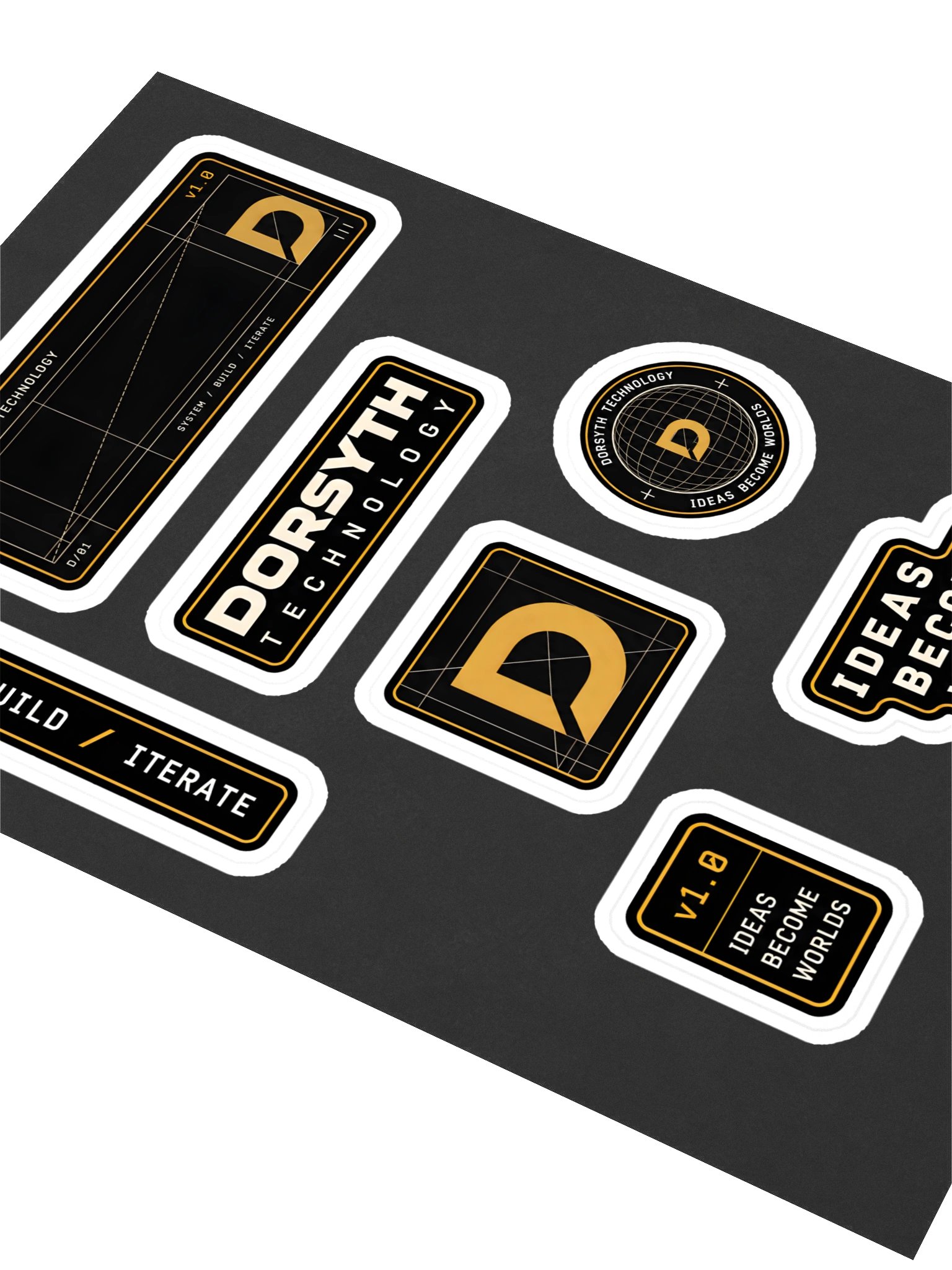 Dorsyth Technology — Builder Sticker Sheet product image (2)
