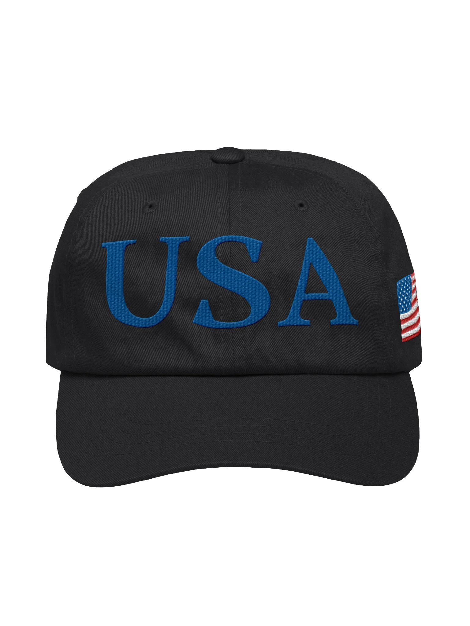 USA Embroidery Hat, USA Flag On The Left Classic Baseball Hat product image (2)