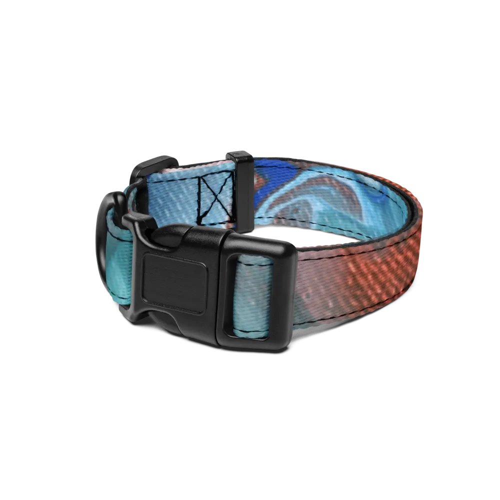 Metallic Orange Pet Collar product image (1)