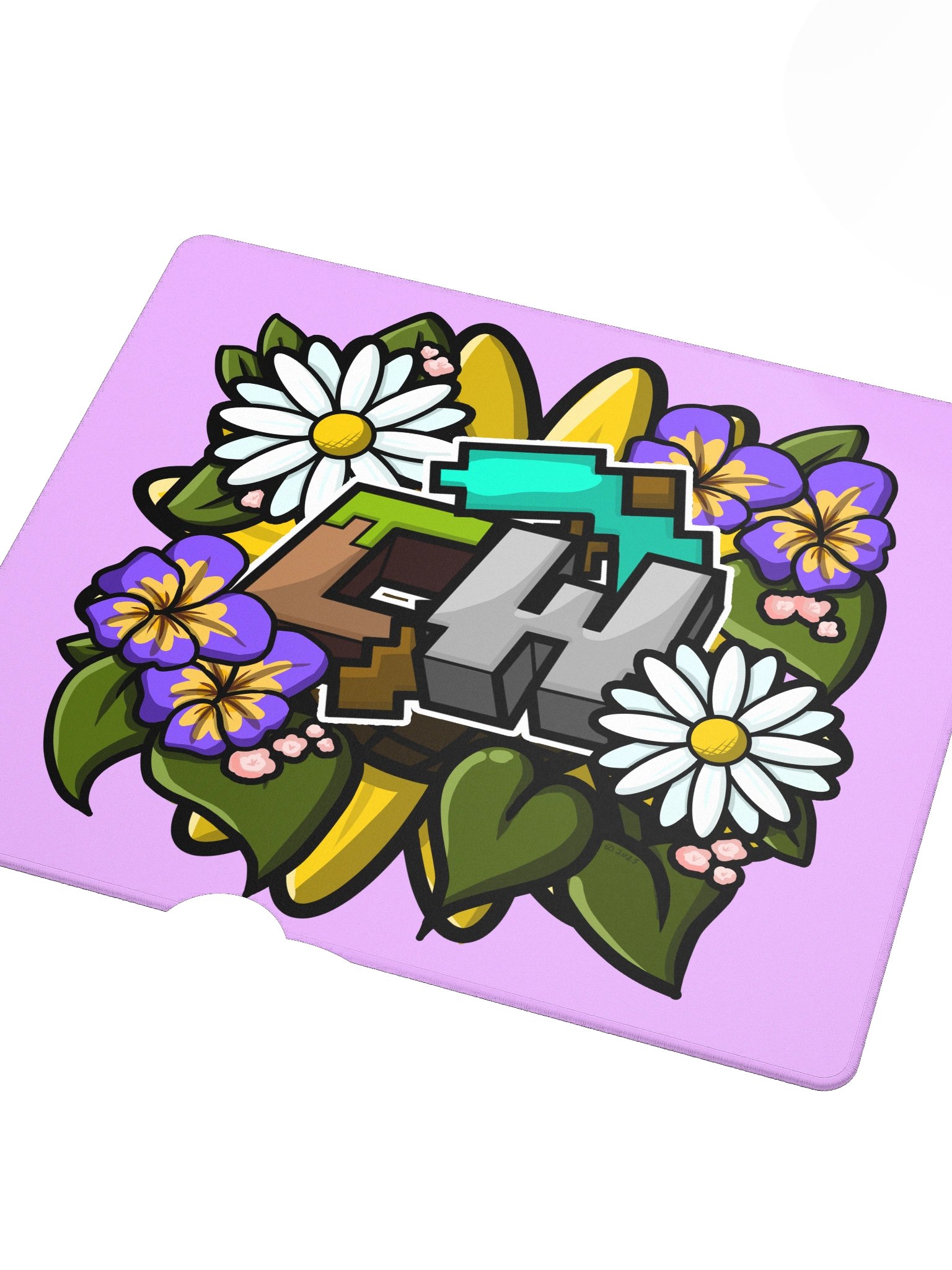 CraftWorks Flower Forest Logo Mouse Pad product image (3)
