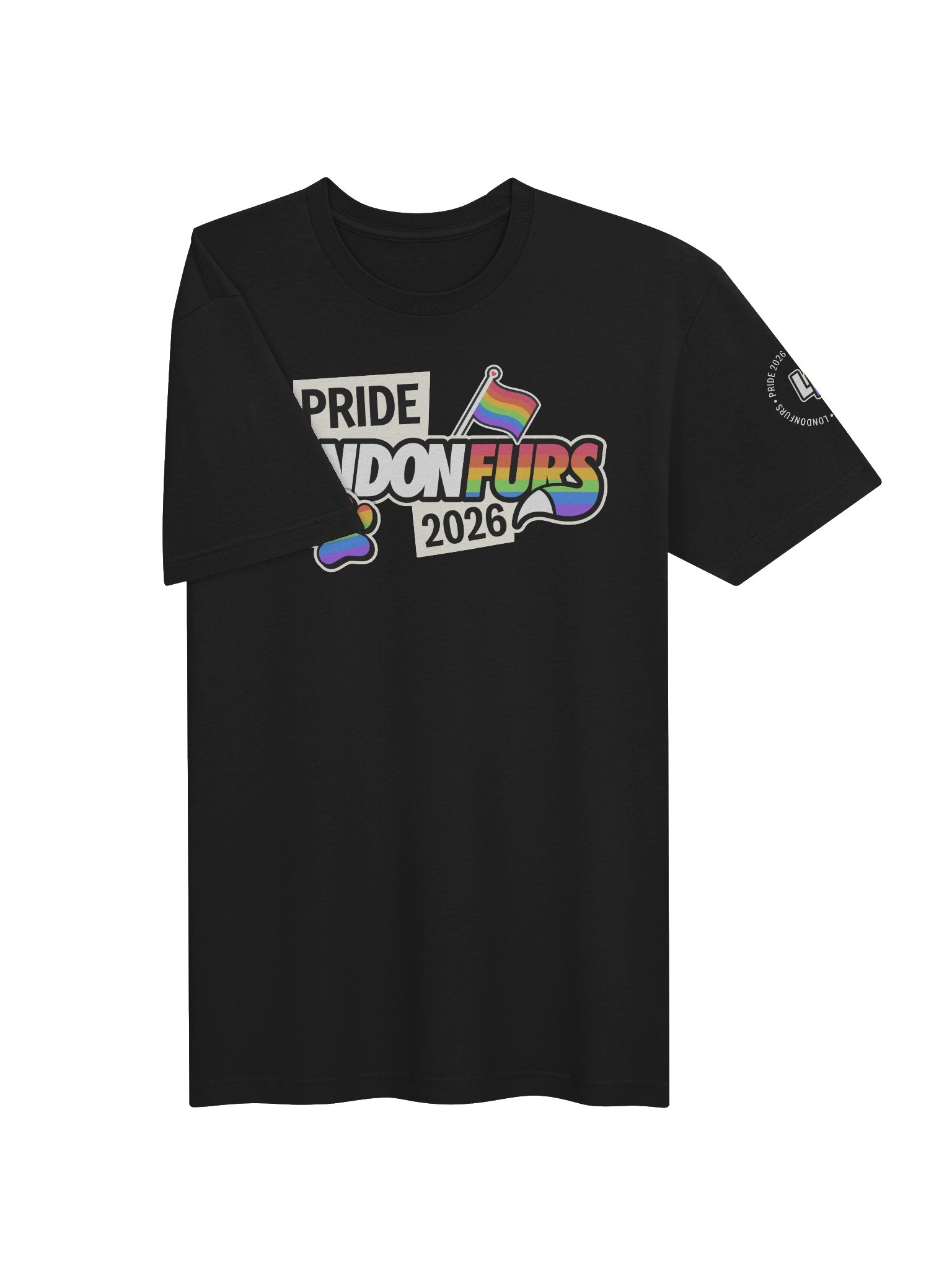 LondonFurs Pride '26 - T-shirt product image (3)