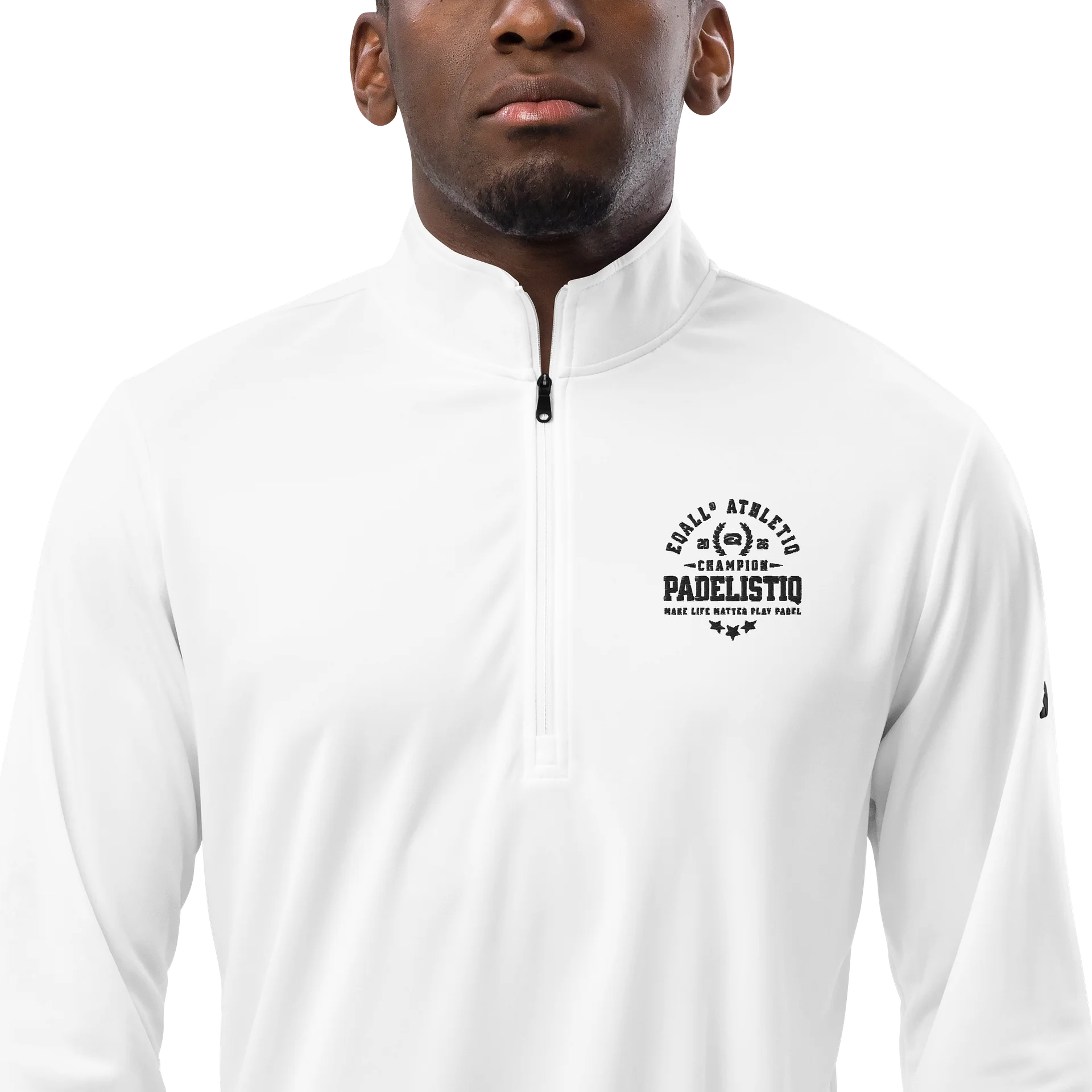 EQALL® PADELISTIQ ft. Adidas® Athletic University Quarter-Zip Pullover product image (2)