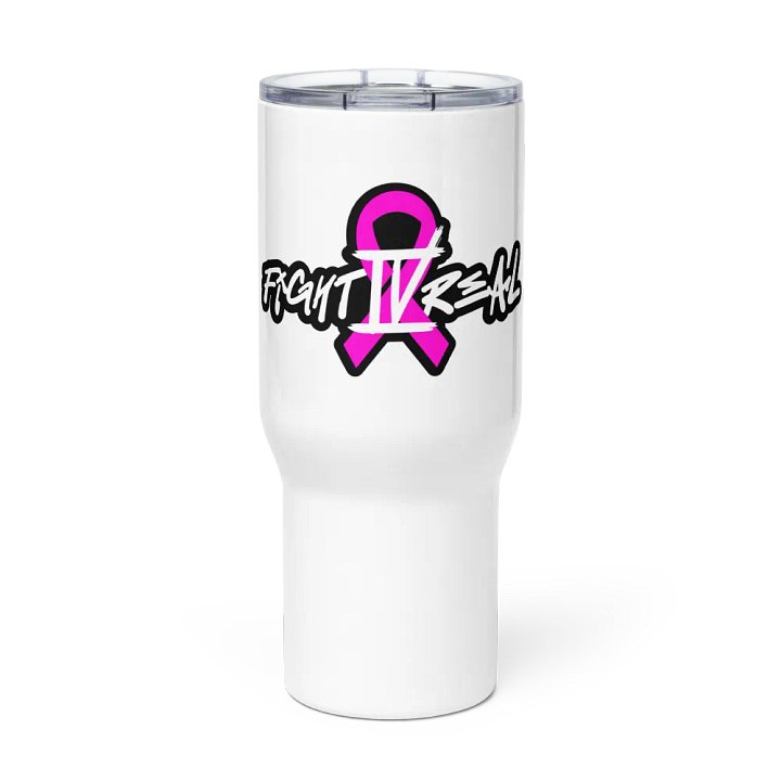 Breast Cancer Awareness Travel Mug With Handle product image (1)