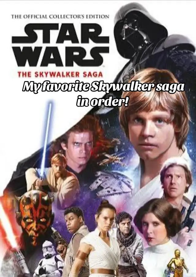 #starwars #ranking #skywalkersaga #maytheforcebewithyou  I love Star Wars, I don’t care if you agree with me this is my post, and how I feel. Eat me if you don’t like it. Sadly George Lucas’ straight forward visual storytelling has had a negative effect on some of the “fans” intellectual development.