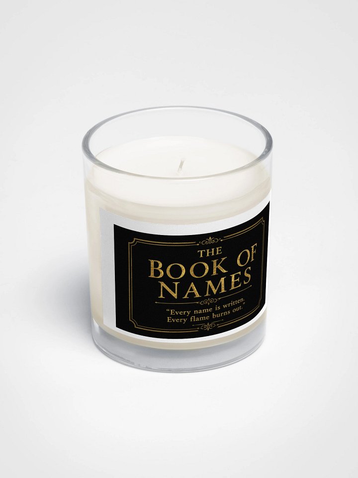 The Book of Names Candle – Collector's Edition product image (2)