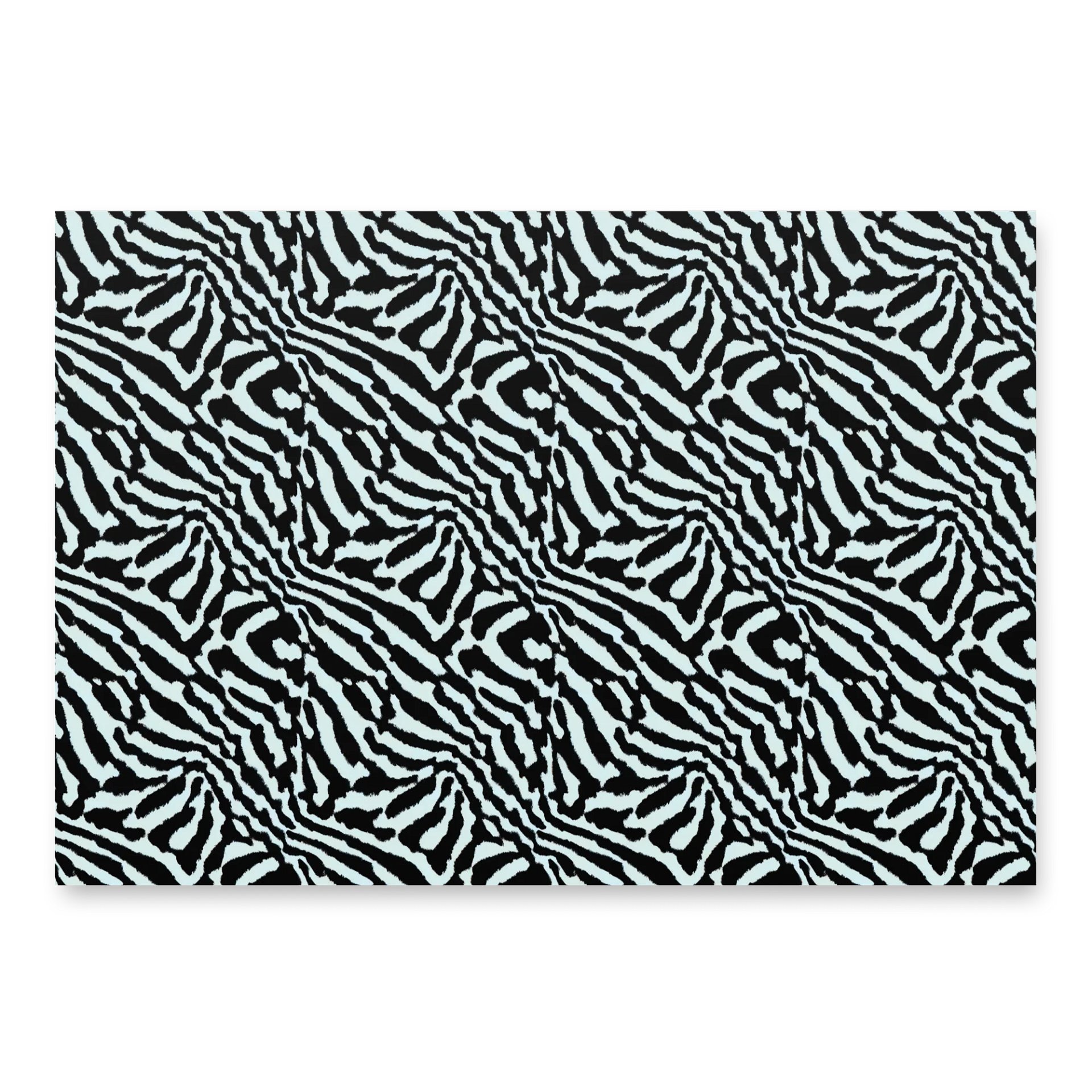 Blue Zebra Paper Sheets product image (1)