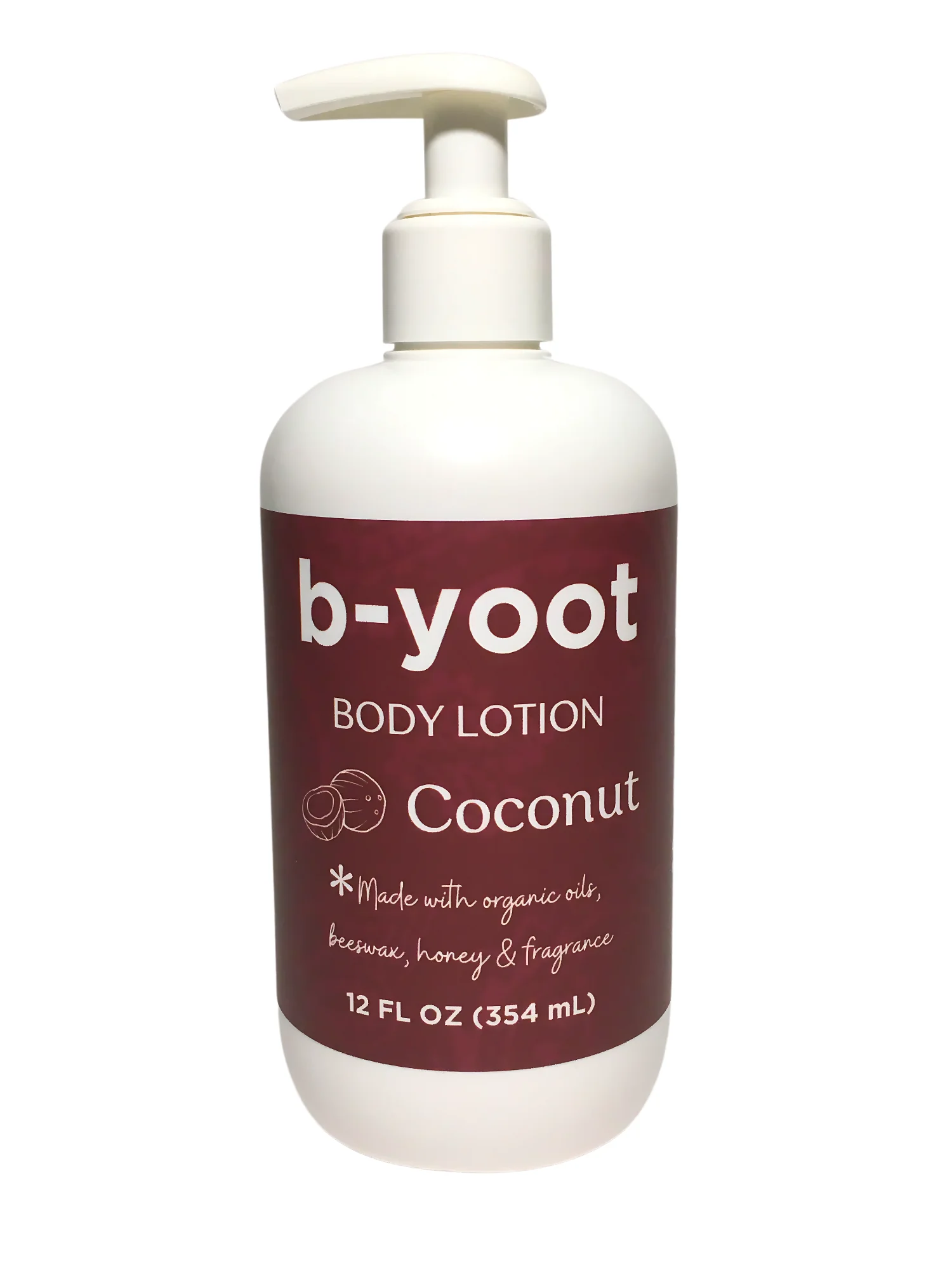 b-yoot® Organic Coconut Body Lotion product image (2)