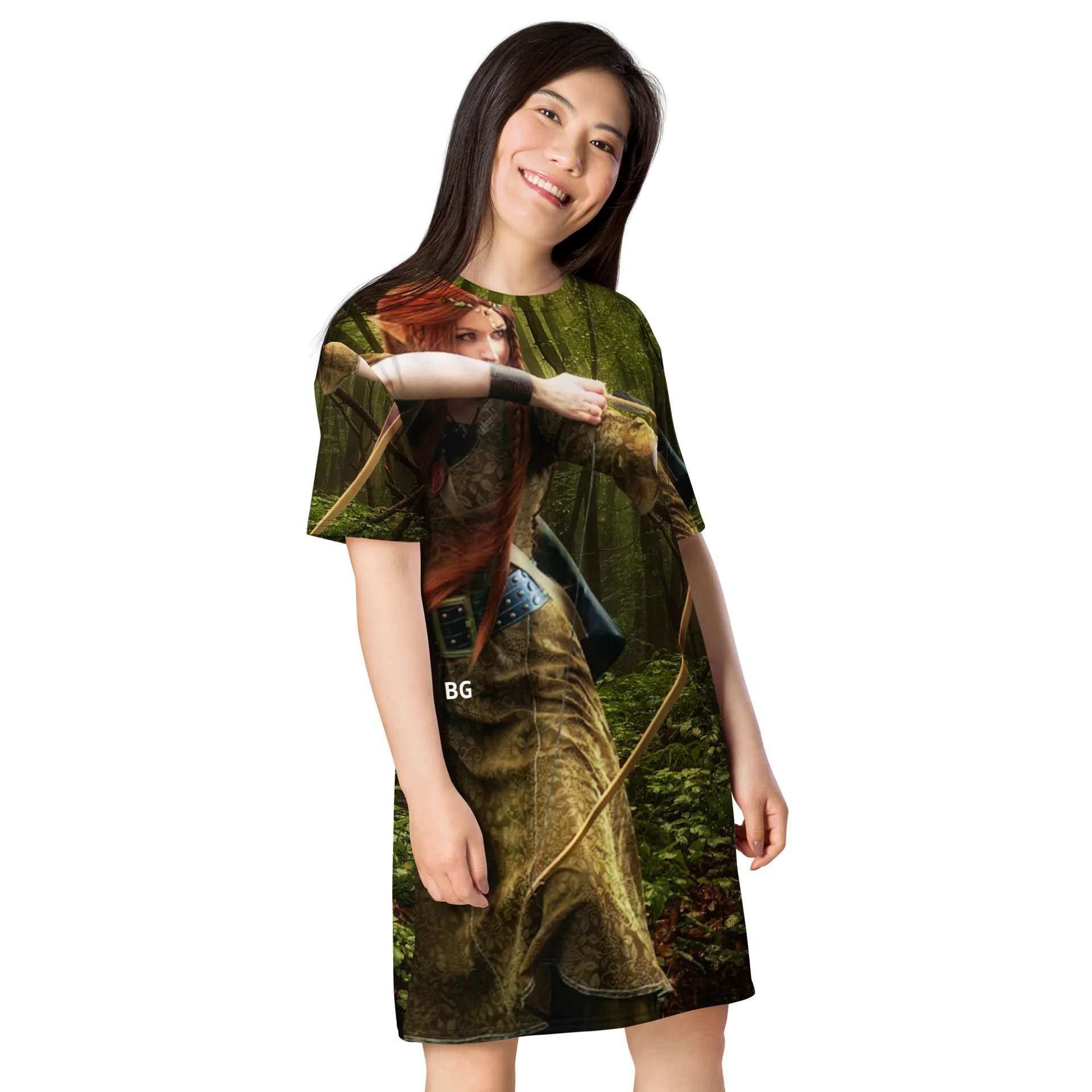 'Elven Stories Rainhill' All-Over T-Shirt Dress product image (4)