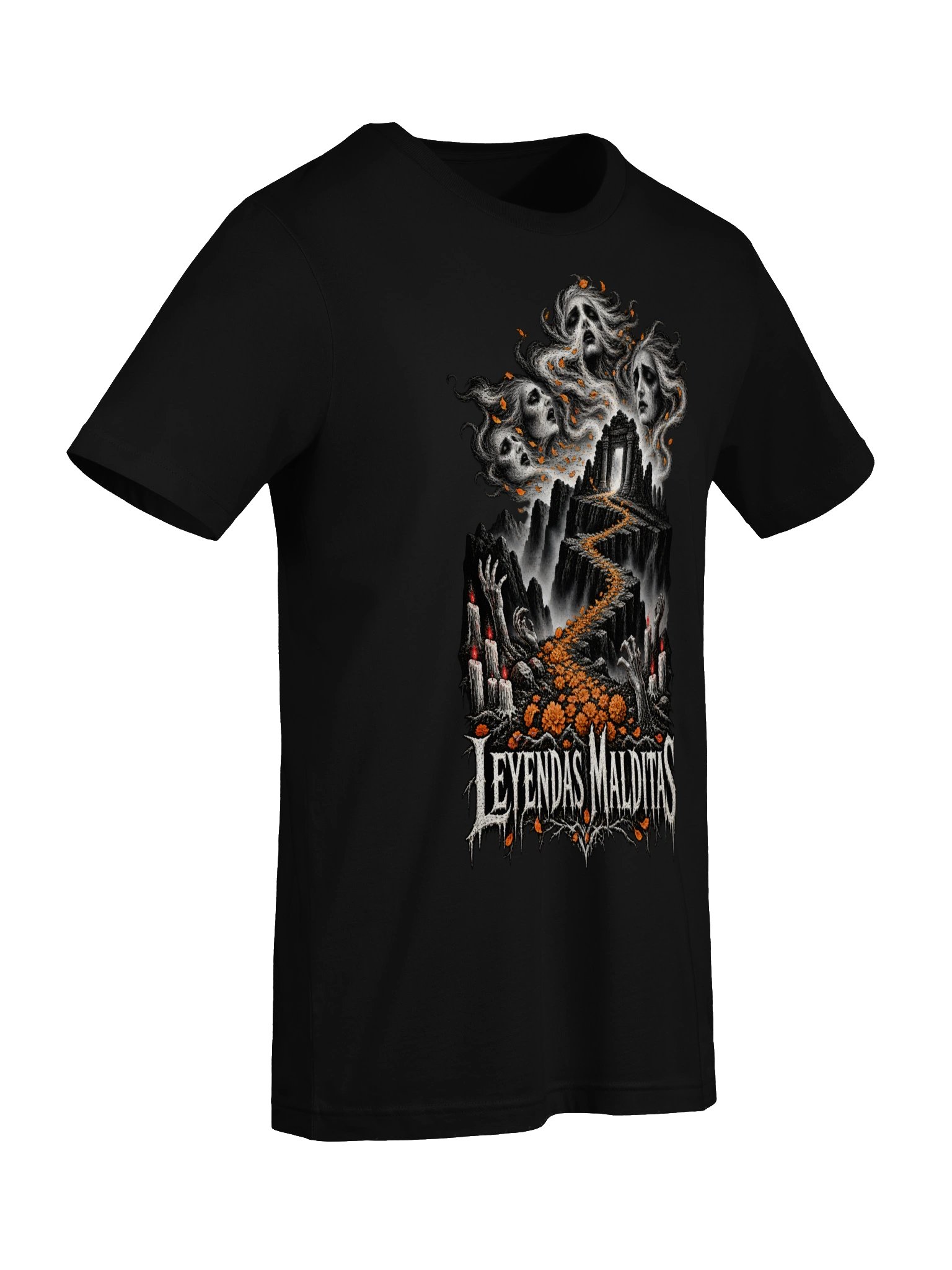 El Camino de Cempasúchil – Día de Muertos Horror Design | Leyendas Malditas product image (7)