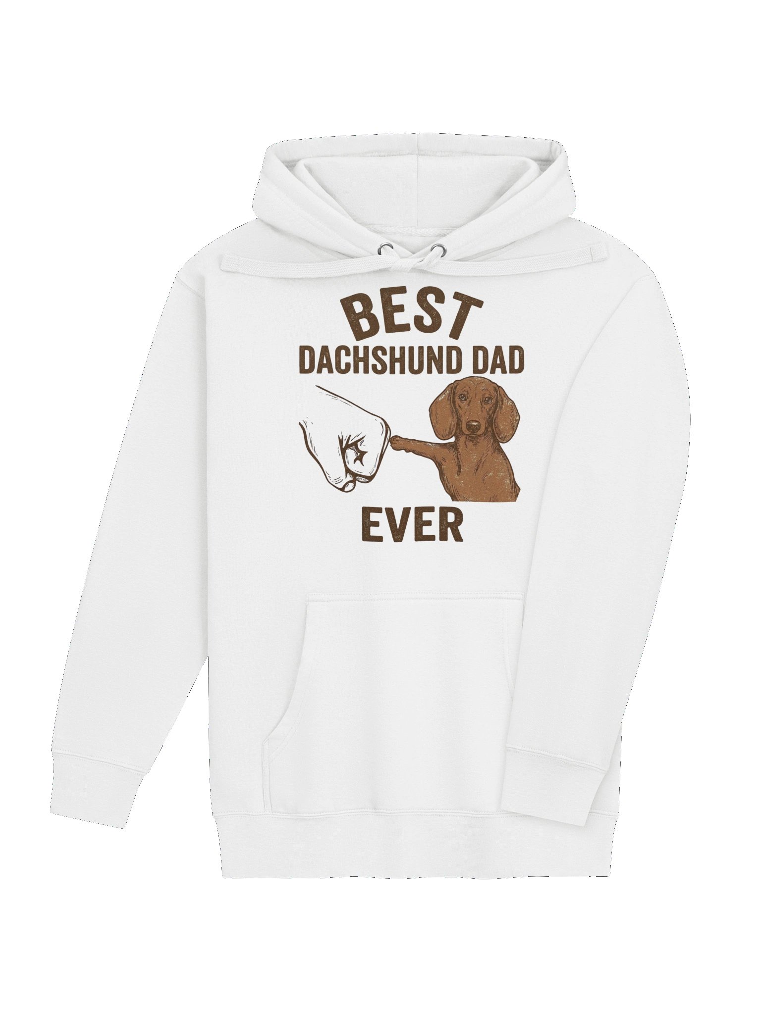 Best Dachshund Dad Ever hoodie product image (52)