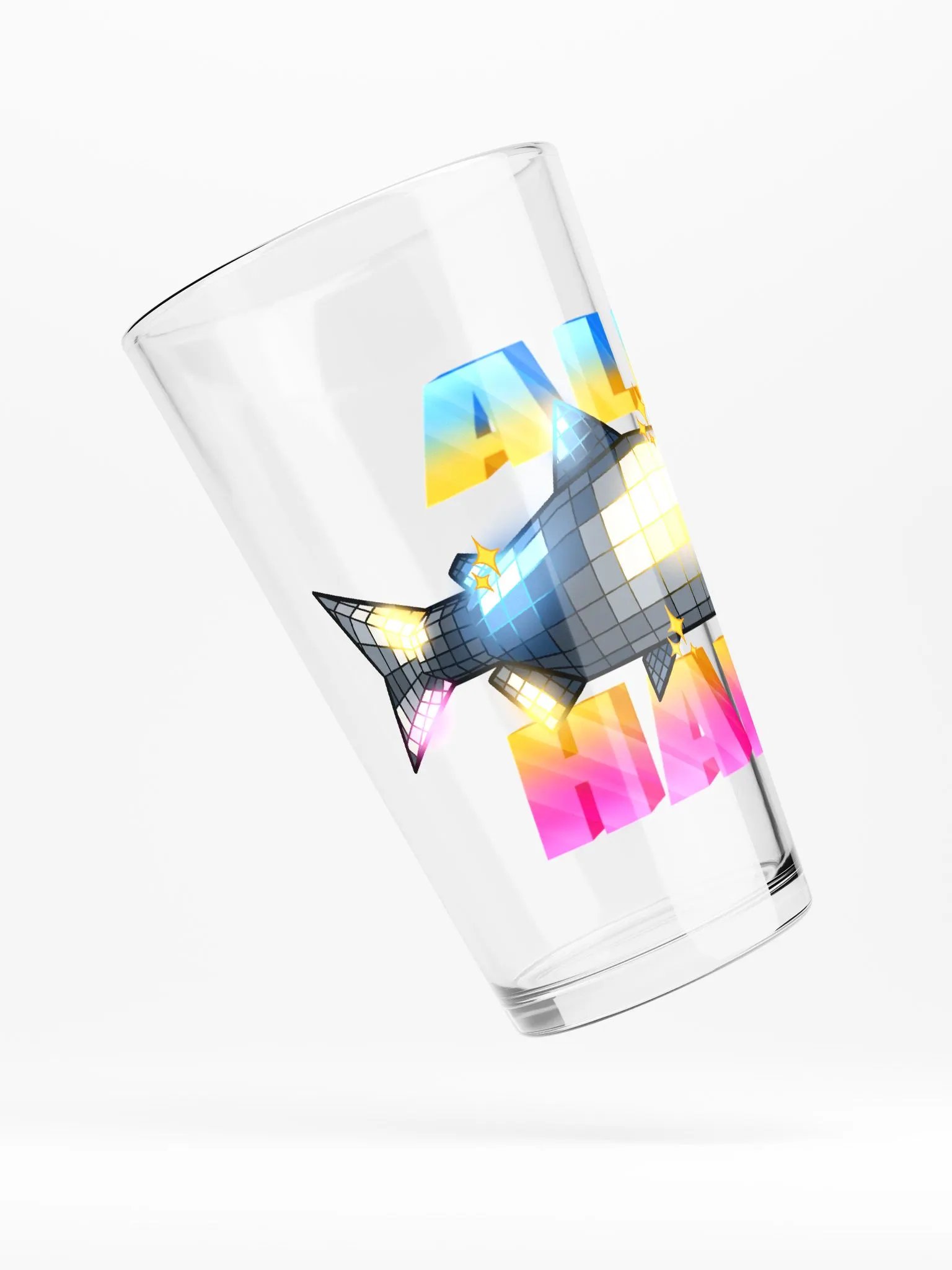 ALL HAIL Disco Tuna Pint Glass product image (4)