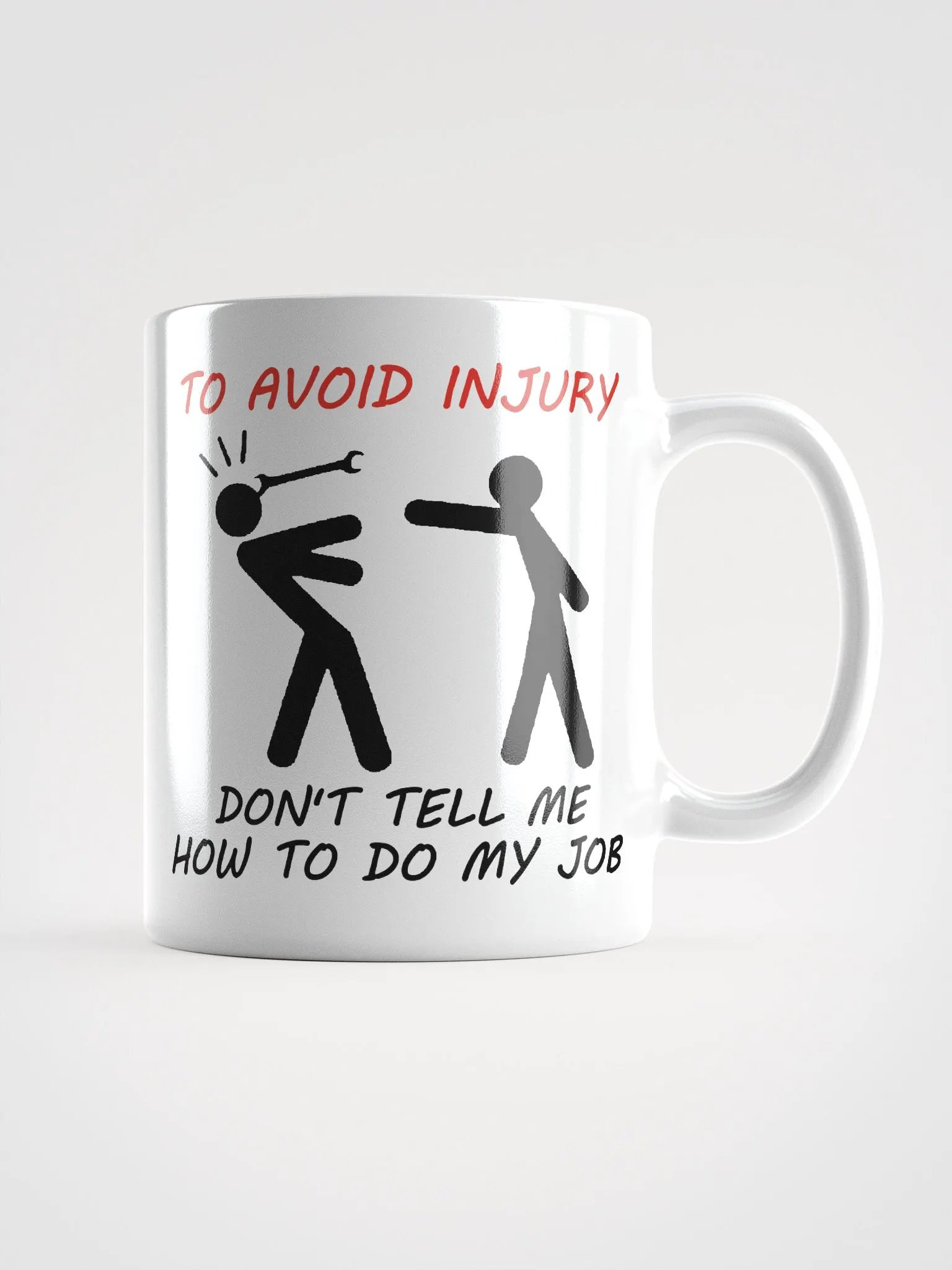 To Avoid Injury Mug product image (2)