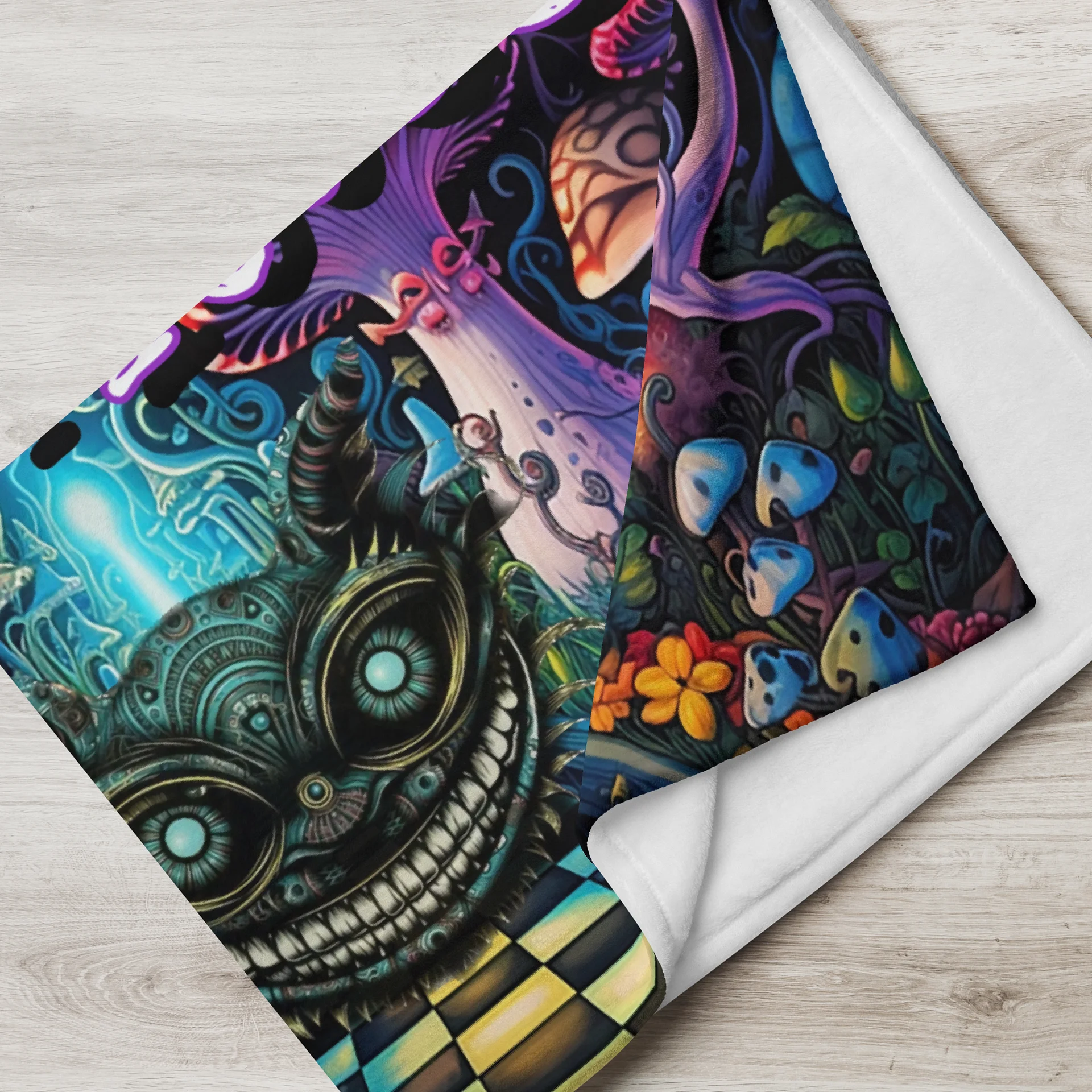 Ask Alice Throw Blanket V2 product image (1)